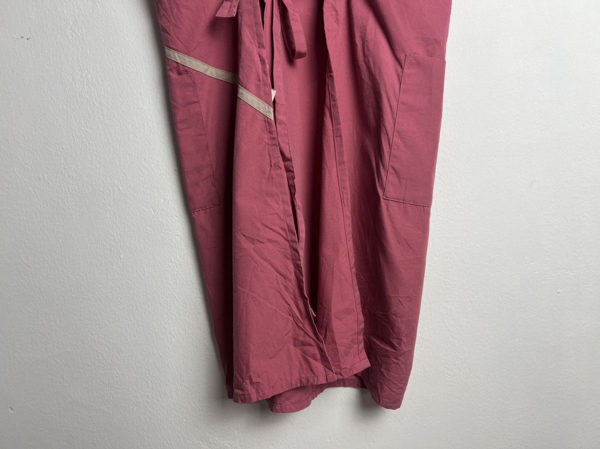 Japanese Brand MZM MACIEJZYCH Japan Pink Bib Apron Size ONE SIZE - 7 Thumbnail