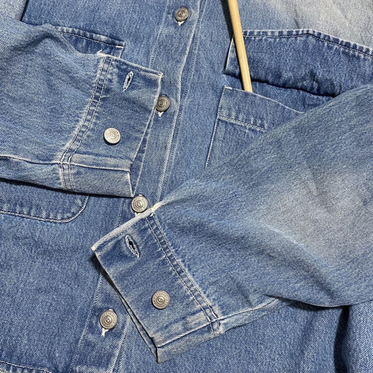 Maison Margiela AW18 MAISON MARGIELA MM6 OVERSIZED DENIM JACKET Size M / US 6-8 / IT 42-44 - 3 Thumbnail