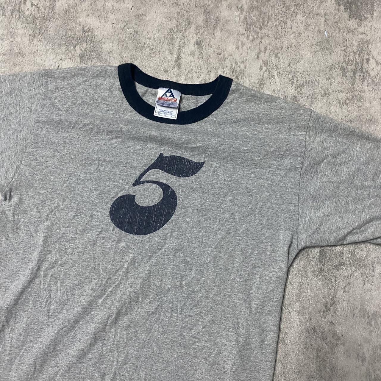 Other 1990s grey and black vintage number 5 baseball tee baseball Size US M / EU 48-50 / 2 - 2 Thumbnail