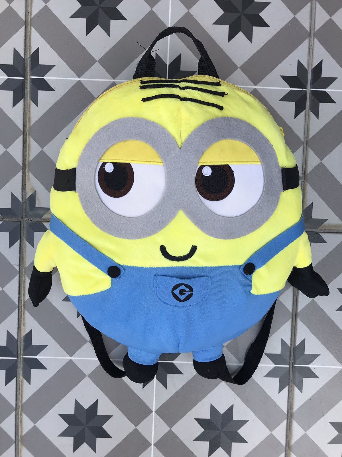Japanese Brand DESPICABLE ME 3 MINIONS ESCAPE PREMIUM PLUSH BACKPACK Size ONE SIZE - 4 Thumbnail
