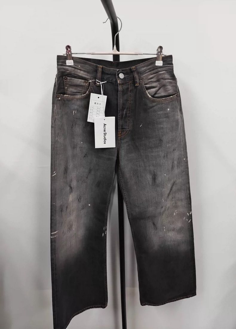 Acne Studios acne studios Aged loose-button jeans 2506-Nextarrow Size US 26 / EU 42 - 1 Thumbnail