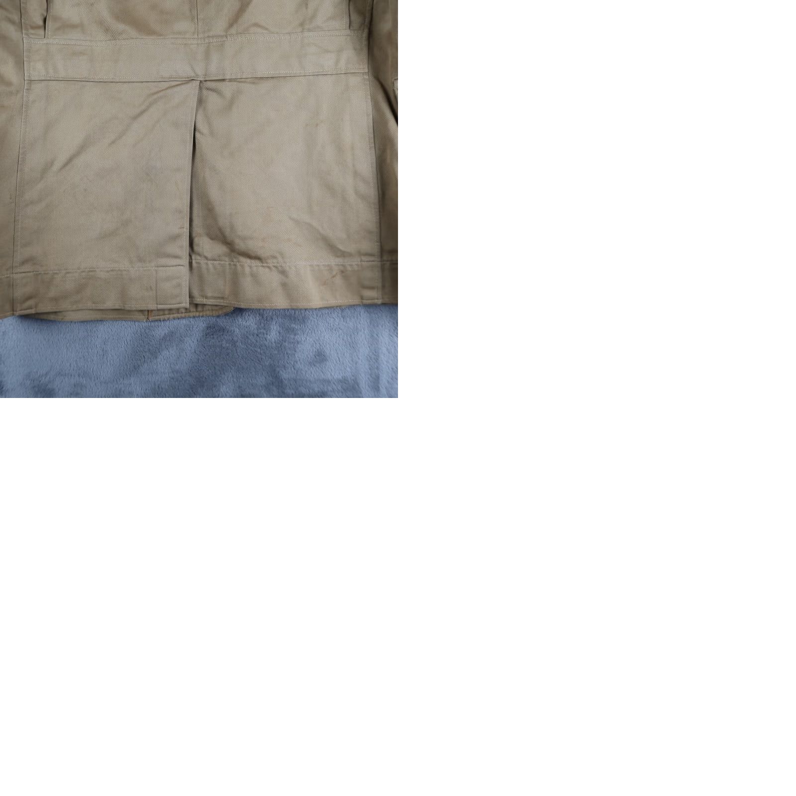 Vintage VINTAGE Hunting Jacket Mens Regular M Khaki Cotton Solid 40s Outdoor Vintage Size US M / EU 48-50 / 2 - 11 Thumbnail