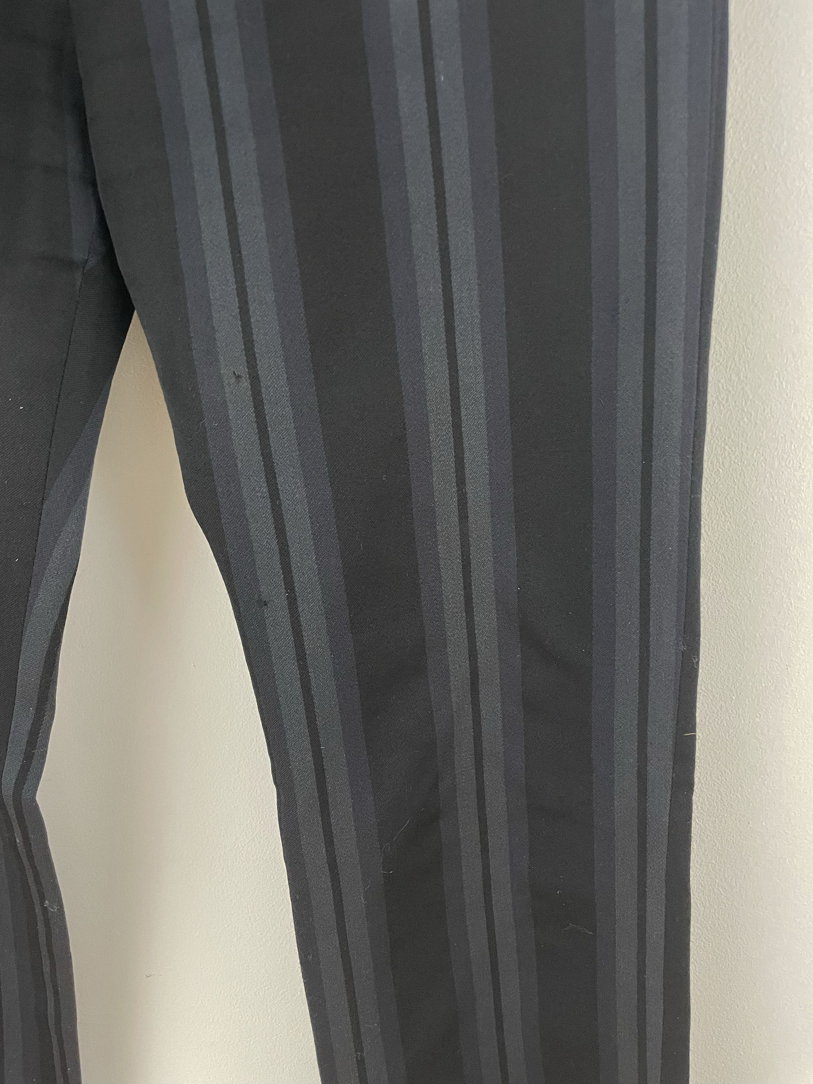 Undercover AW02 Witch's Cell Division Striped Pants Size US 32 / EU 48 - 6 Thumbnail