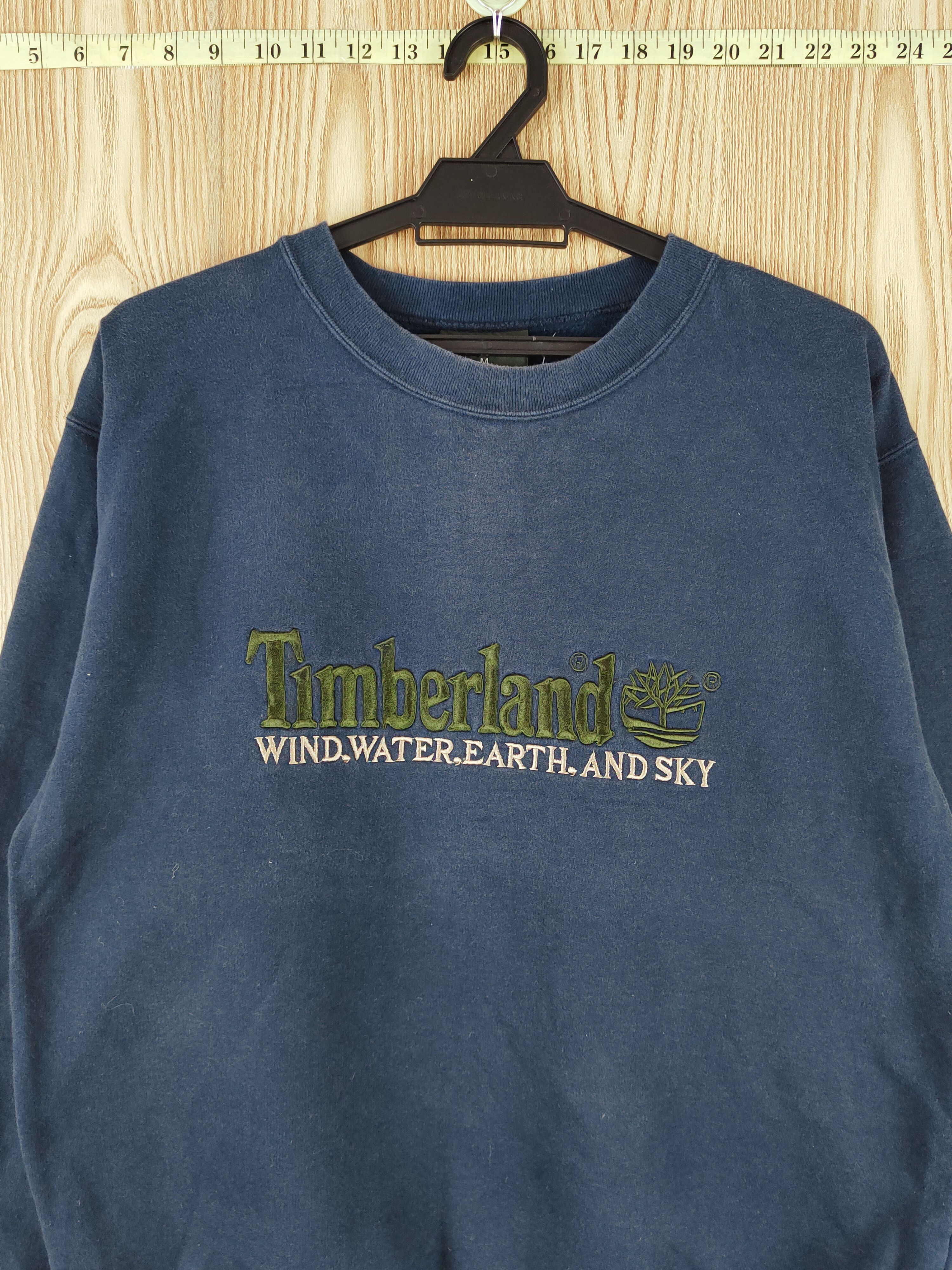 Timberland Timberland Navy Sweatshirts #W050 Size US M / EU 48-50 / 2 - 2 Thumbnail