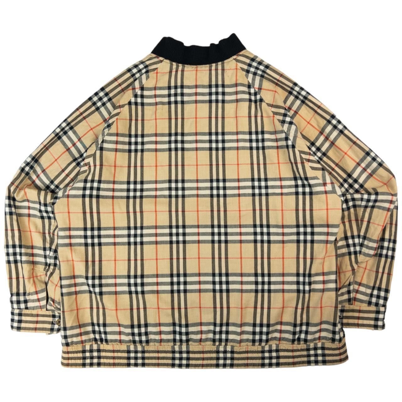 Burberry Vintage Burberry Reversible Nova Check Bomber Jacket Size XL Size US XL / EU 56 / 4 - 3 Thumbnail