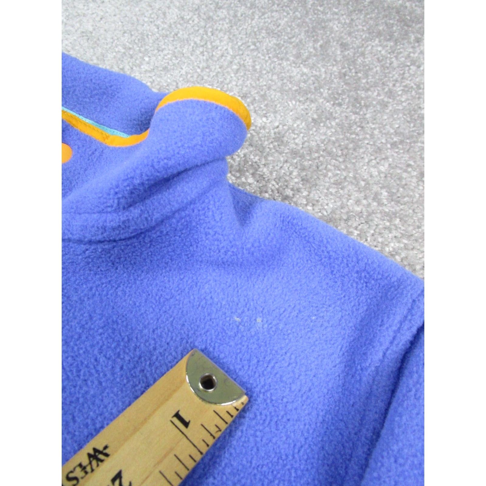 Patagonia Patagonia Synchilla Snap-T Sweater Womens XS Blue Yellow Hiking Fleece Size M / US 6-8 / IT 42-44 - 7 Thumbnail