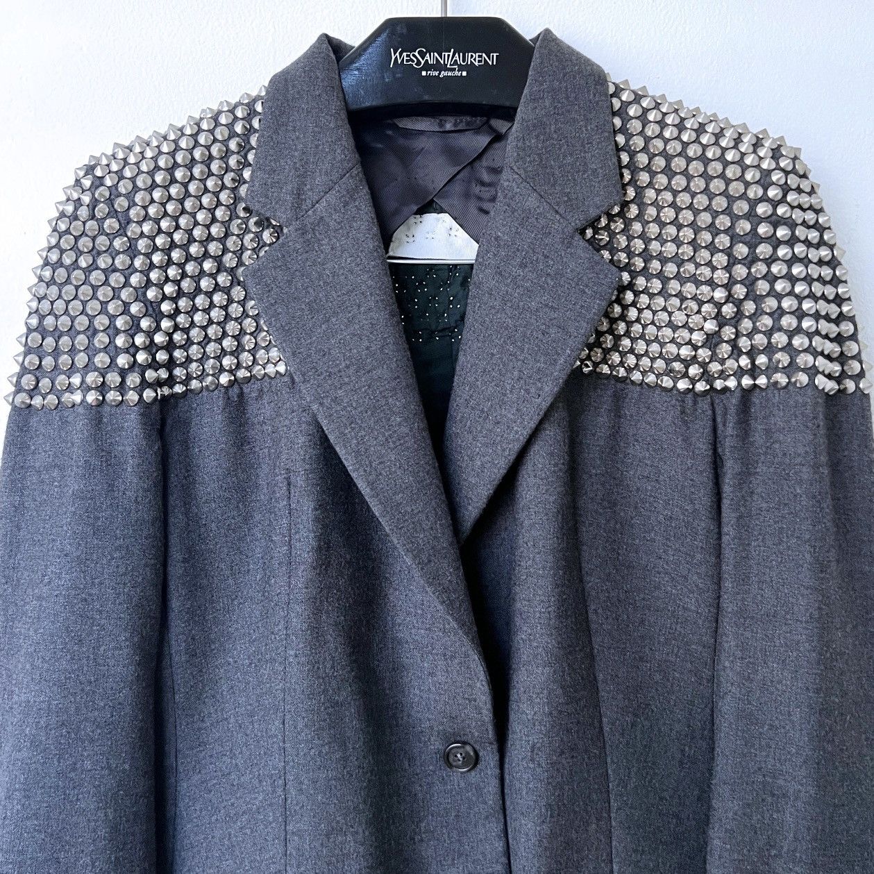 Maison Margiela Margiela Power Shoulder Stud Jacket Size L / US 10 / IT 46 - 4 Thumbnail