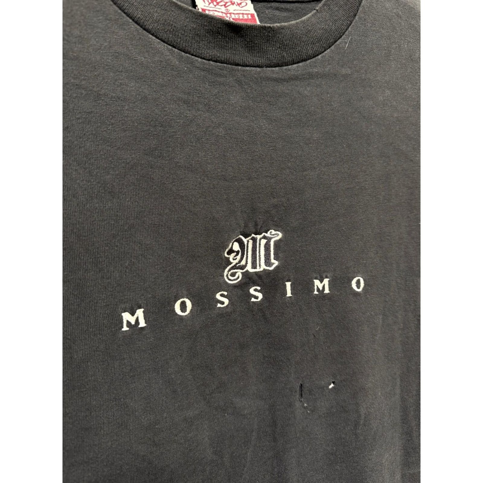 Mossimo VINTAGE Mossimo Embroidered Black Cotton Tee Shirt XL USA Made 90s Mens T-Shirt Size US XL / EU 56 / 4 - 5 Thumbnail