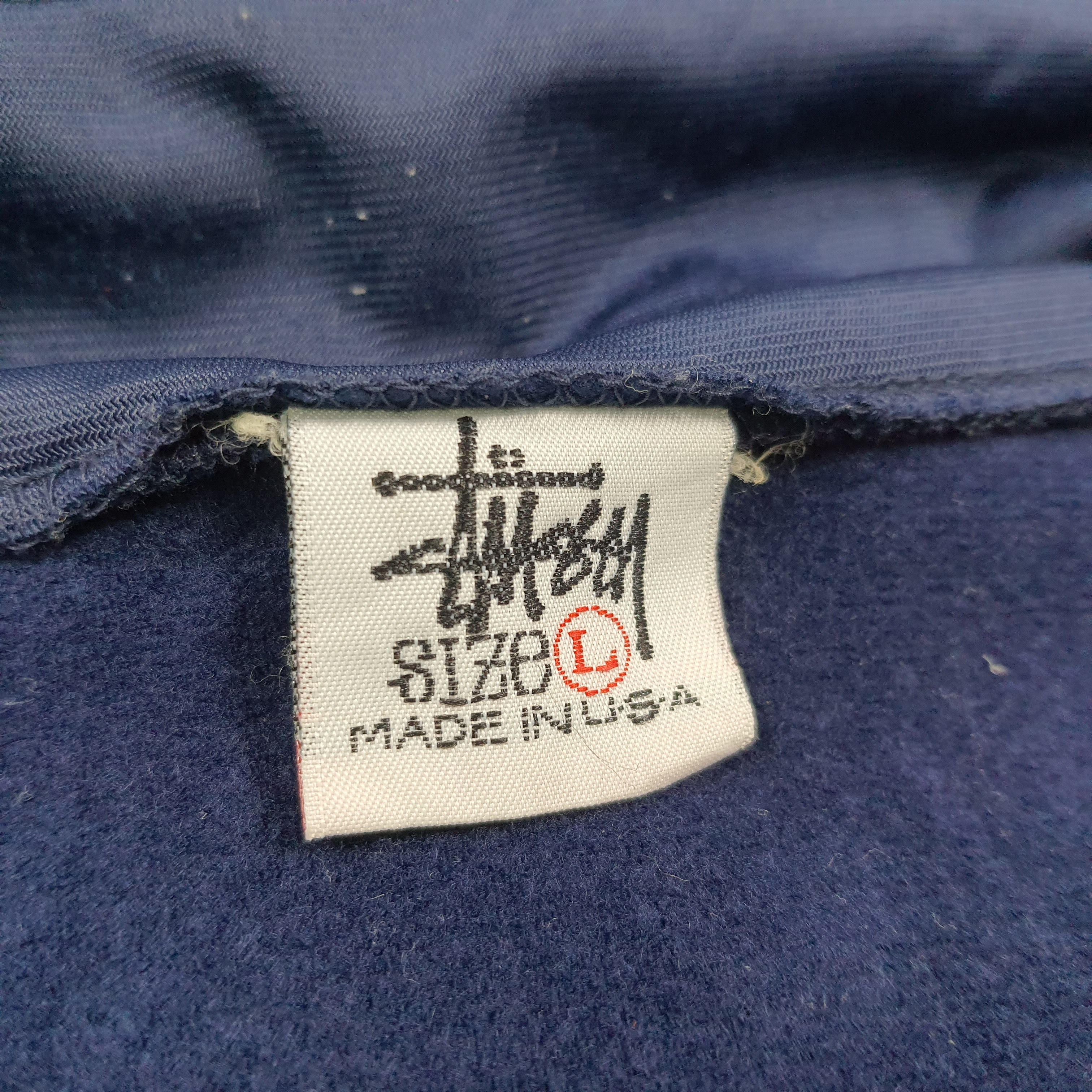 Stussy Vintage Stussy Streetwear Full Zipper Sweatshirt C308N14 Size US XL / EU 56 / 4 - 7 Thumbnail