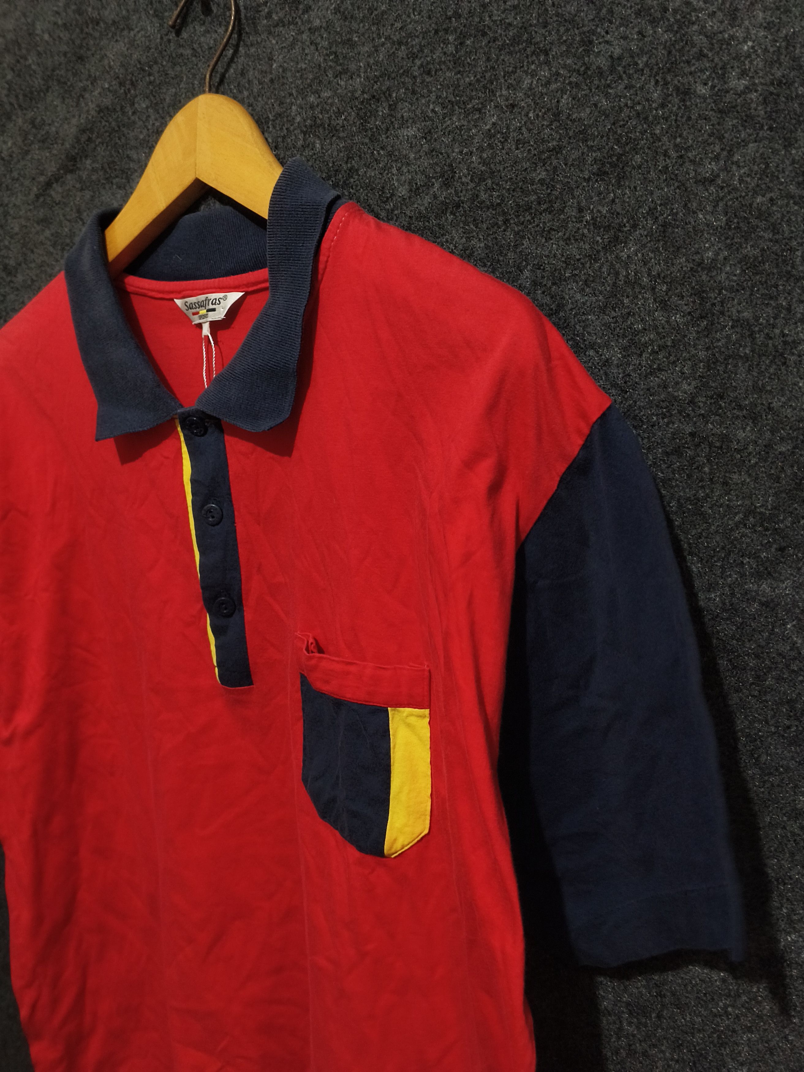 Sassafras 💥Vintage Sassafras Sport Polo shirt Size US S / EU 44-46 / 1 - 4 Thumbnail