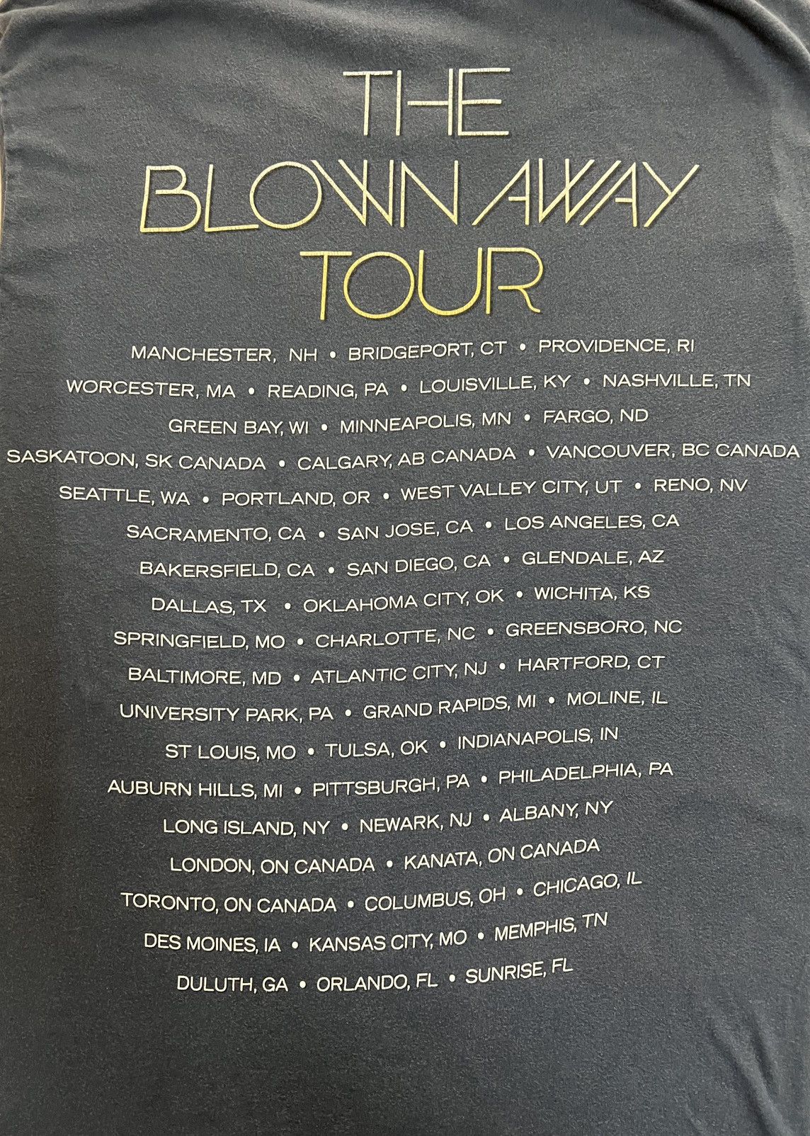 Band Tees Y2K Carrie Underwood Blown Away Tour Tee XS/S Size S / US 4 / IT 40 - 4 Thumbnail
