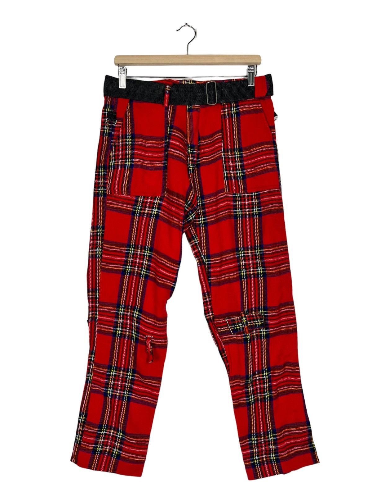 Designer × Seditionaries 🔥 RIOT CHAOS JIMSINN TARTAN CYBERPUNK Size US 33 - 1 Thumbnail