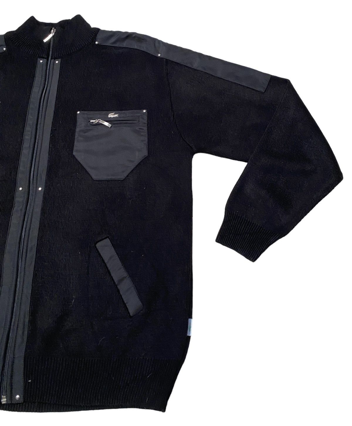 Lacoste × Vintage Vintage Brand Lacoste Zipper Jacket 1990s Size US XL / EU 56 / 4 - 4 Thumbnail