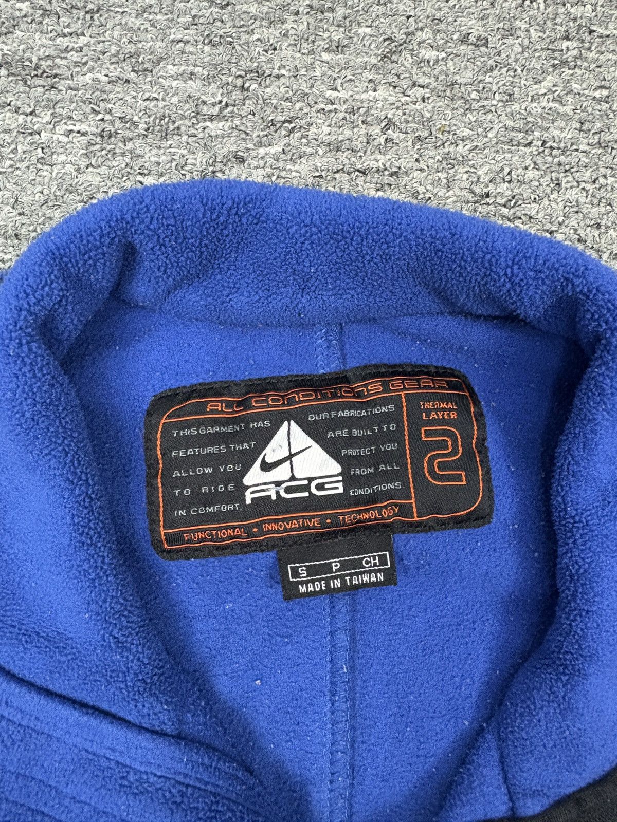 Nike ACG Nike ACG Vintage Y2K Half Zipper Fleece Sweatshirt Therma Size US L / EU 52-54 / 3 - 4 Thumbnail
