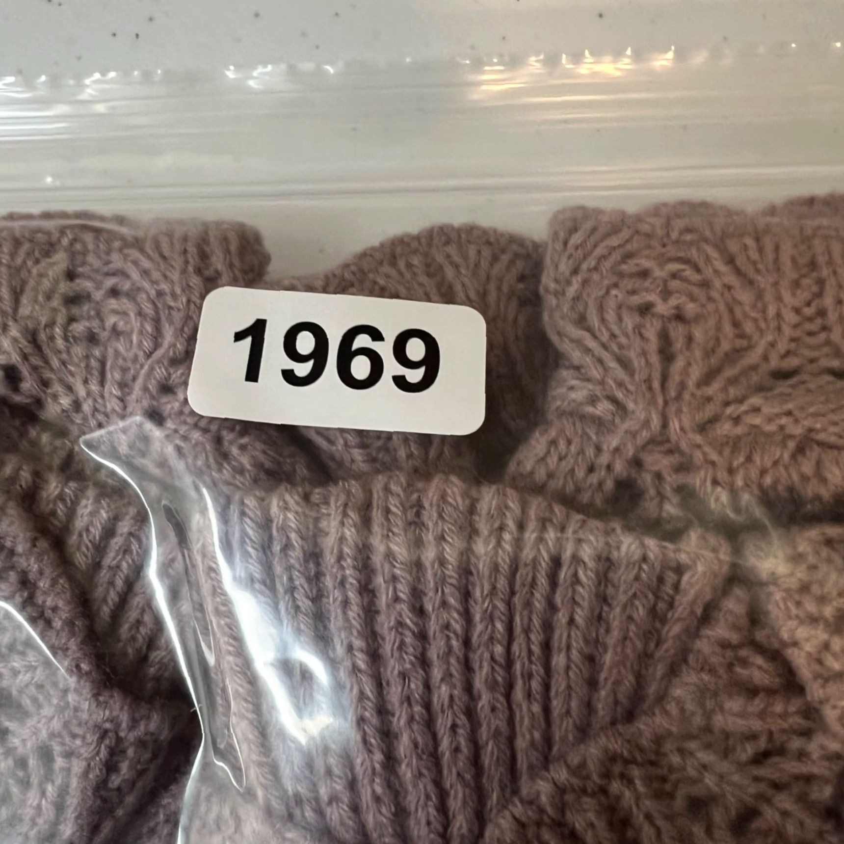Vintage Indigo Thread Co. Lavender Open Knit Sweater Womens Large Pullover Size L / US 10 / IT 46 - 7 Thumbnail