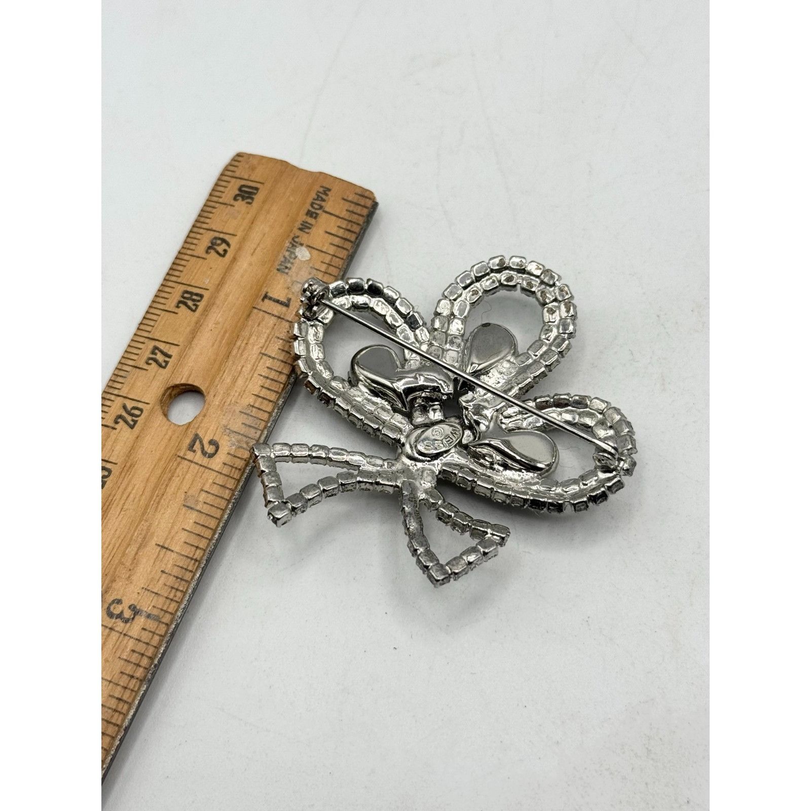 Vintage Weiss vintage glass rhinestone brooch pin Size ONE SIZE - 3 Thumbnail