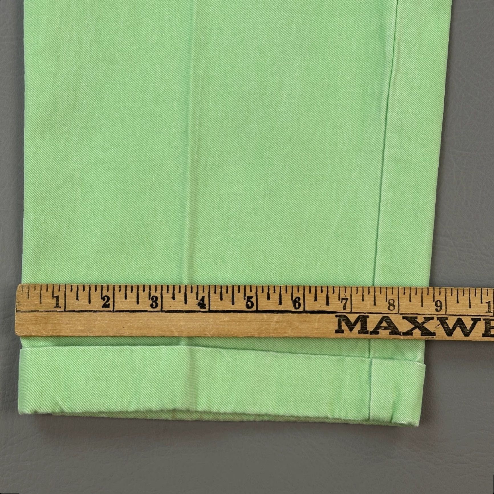 Peter Millar Peter Millar Pants Mens 36x30 Green Pima Washed Twill Flat Front Chino Casual Size US 36 / EU 52 - 4 Thumbnail