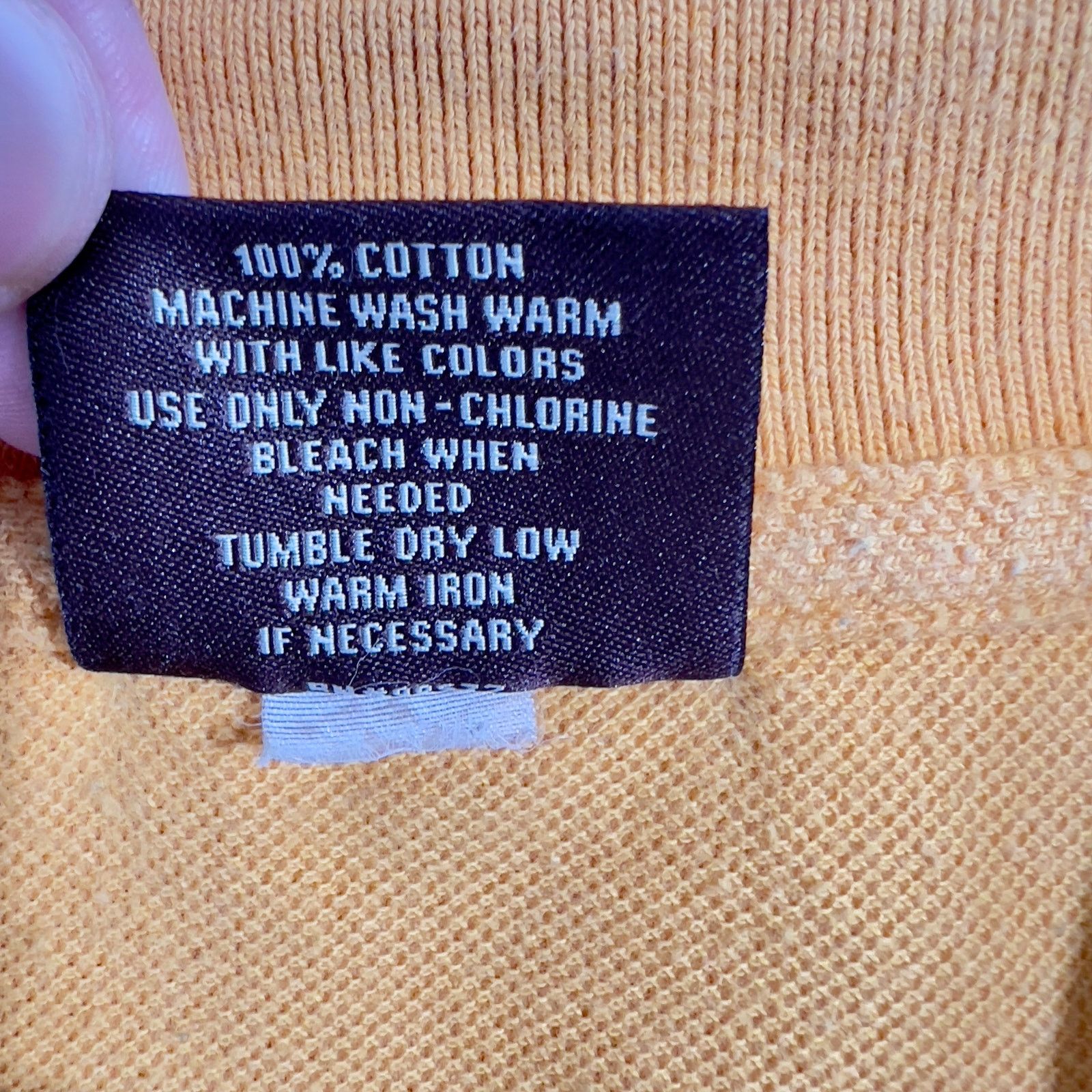 Steve And Barrys Steve & Barry's Polo Men's XL MUSTARD Yellow 100% Cotton Size US XL / EU 56 / 4 - 3 Thumbnail