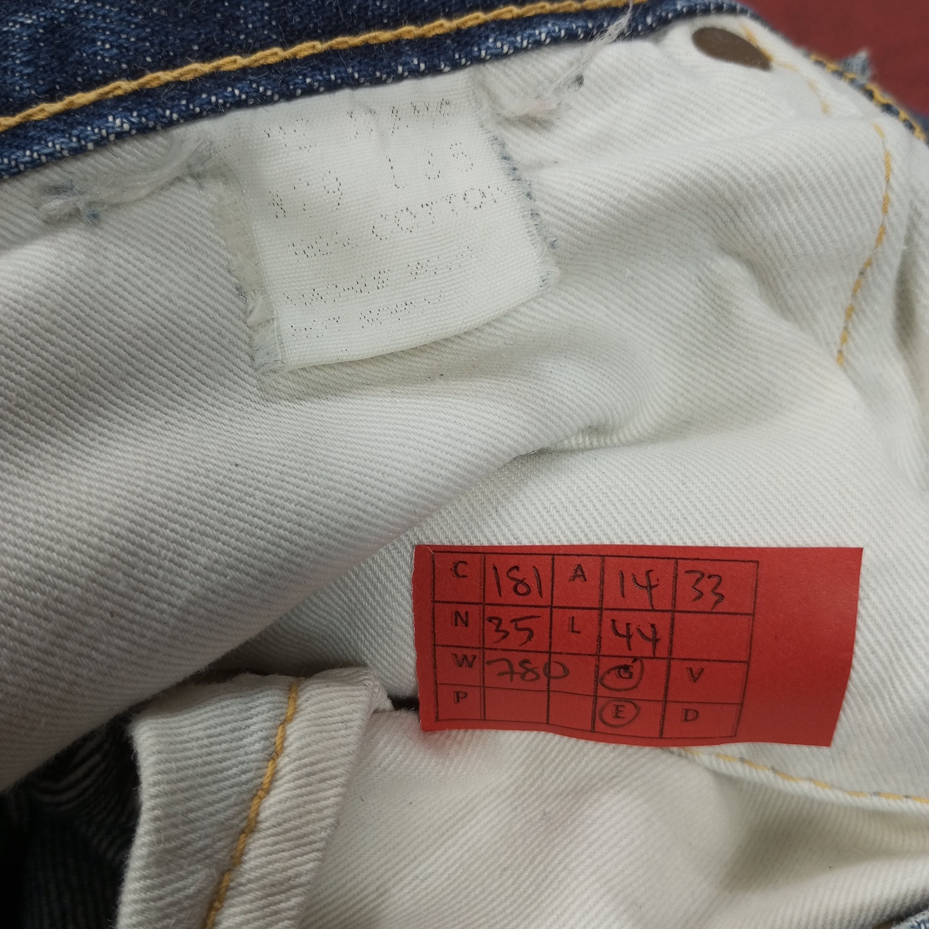 Evisu × Japanese Brand × Vintage Evis Japanese Brand Fashion Style Custom Daicock Jeans Size US 28 / EU 44 - 13 Thumbnail