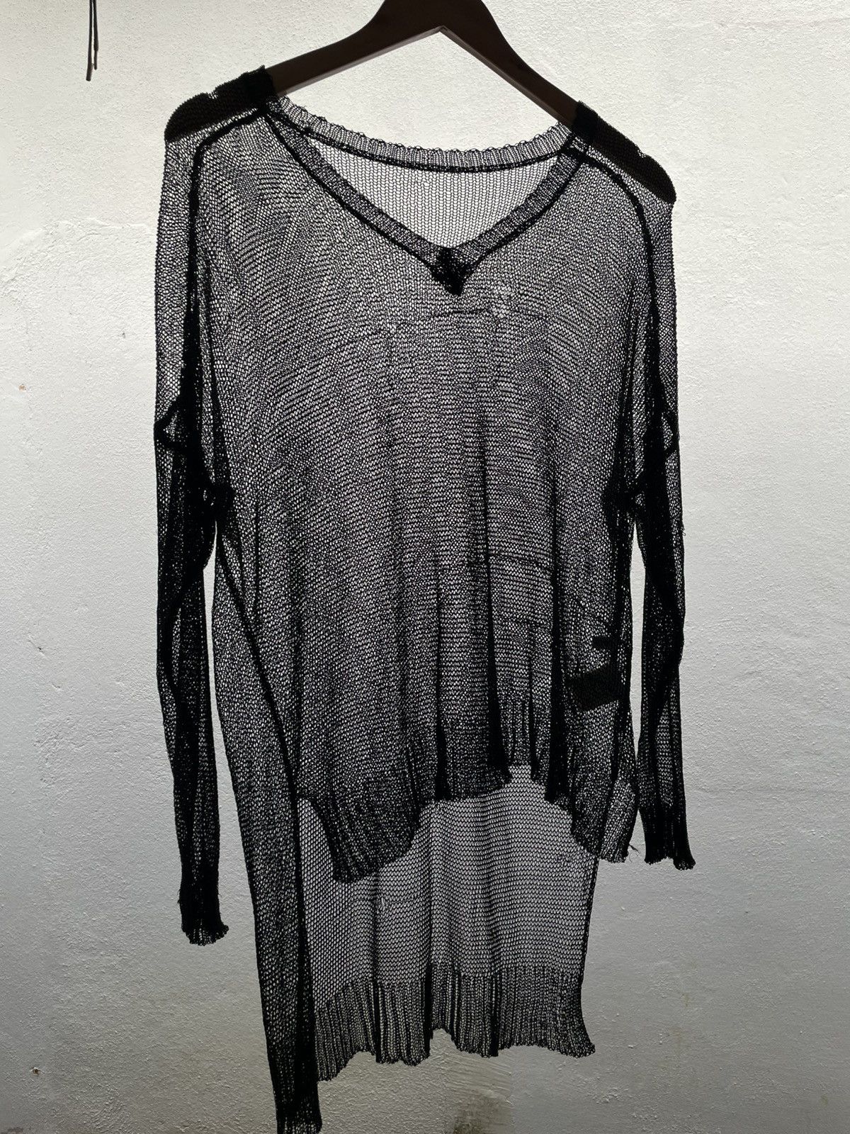 If Six Was Nine Fishnet Knitwear Style Size US S / EU 44-46 / 1 - 1 Thumbnail