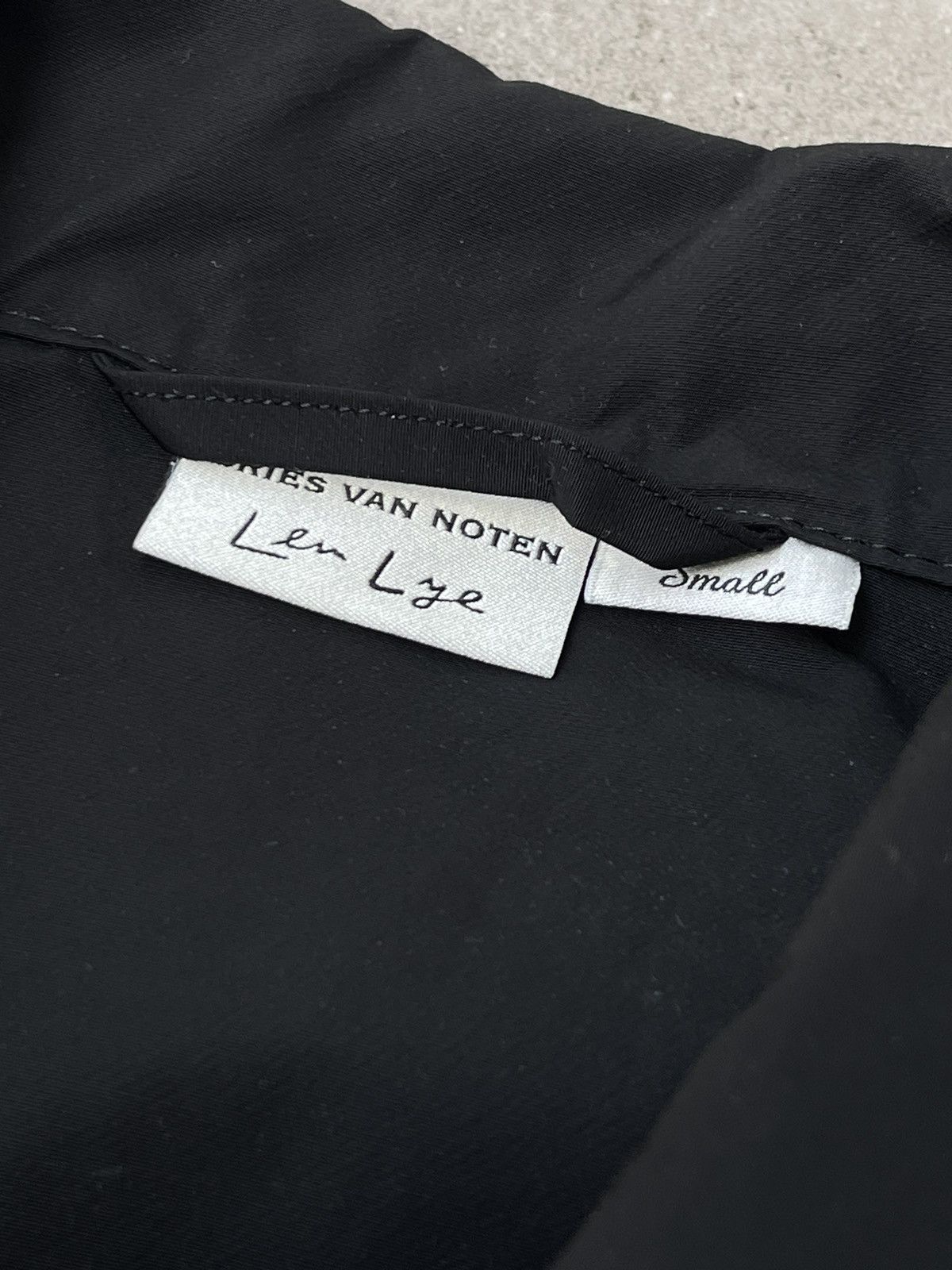 Dries Van Noten !DS! SS21 Dries Van Noten X Len Lye Oversized Black Bomber Size US M / EU 48-50 / 2 - 15 Thumbnail