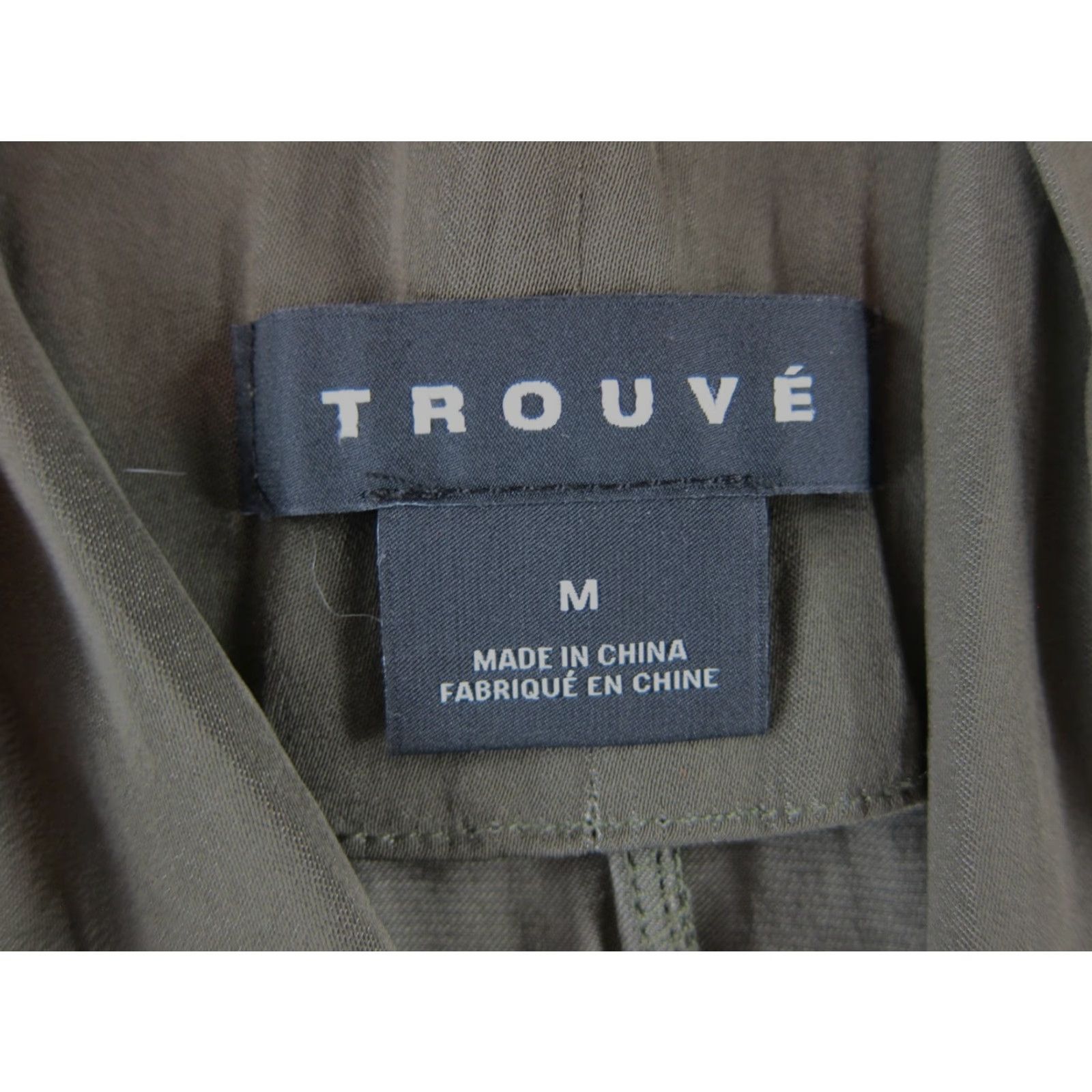 Vintage Trouve Army Green Silky Crisscross Back Slip Tank Shift Tunic Sun Dress Medium Size M / US 6-8 / IT 42-44 - 3 Thumbnail