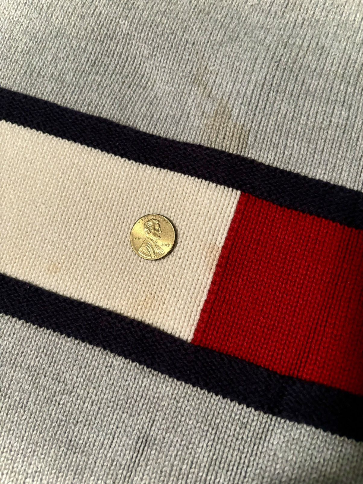 Tommy Hilfiger Tommy Jeans Knit Sweater Logo Stripe Colorblock Jumper Vtg Size US M / EU 48-50 / 2 - 13 Thumbnail