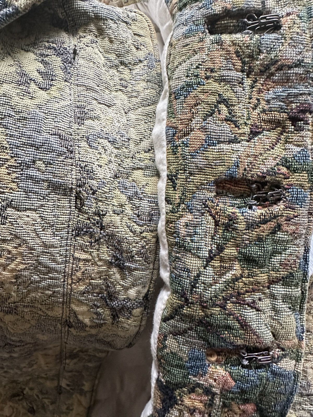 Maison Margiela Maison Margiela Artisanal ss22 Brocade Tapestry Jacket Size US S / EU 44-46 / 1 - 5 Thumbnail
