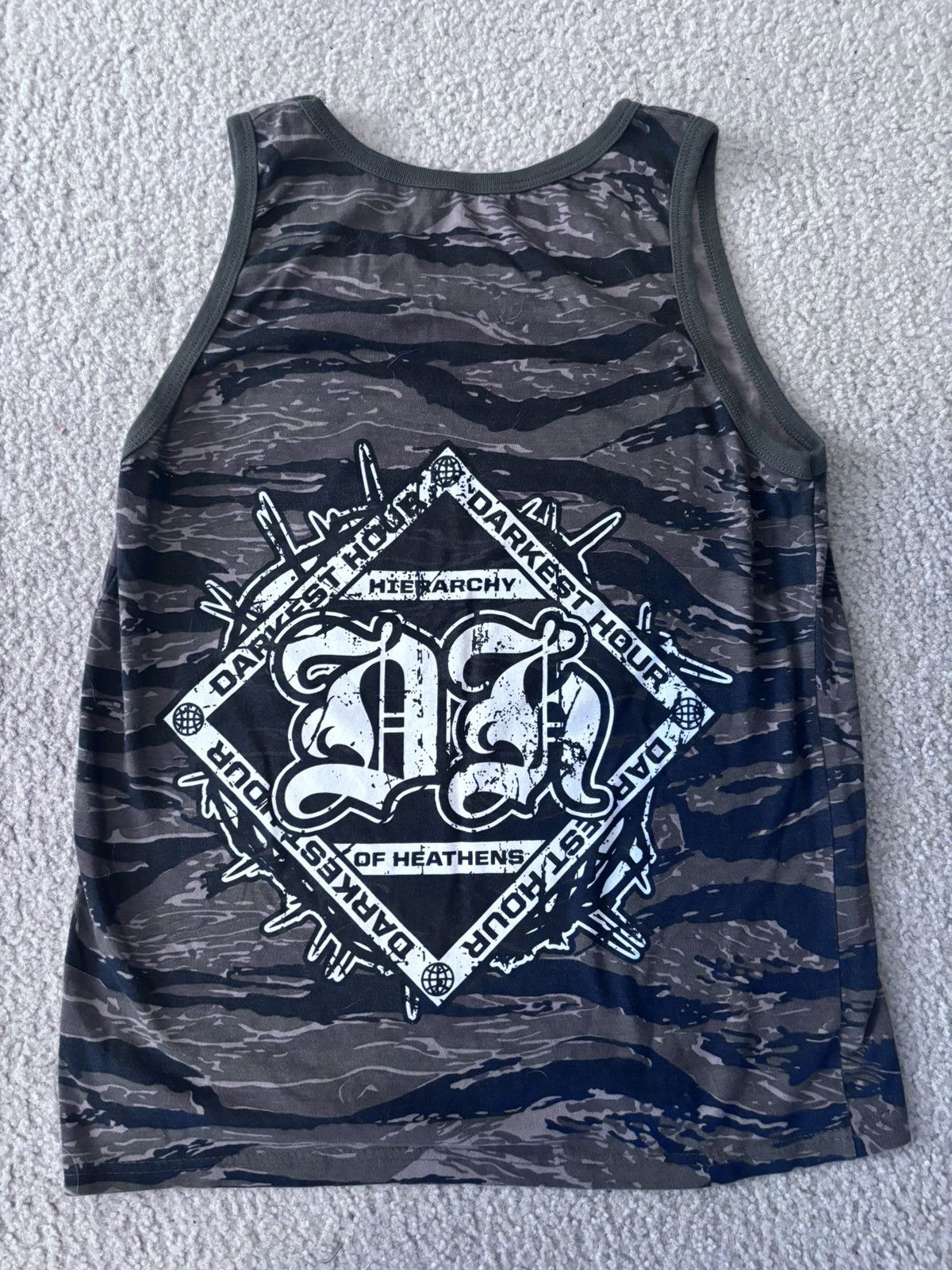 Band Tees × Vintage DARKEST HOUR TANK TOP 2011? Size US M / EU 48-50 / 2 - 2 Thumbnail