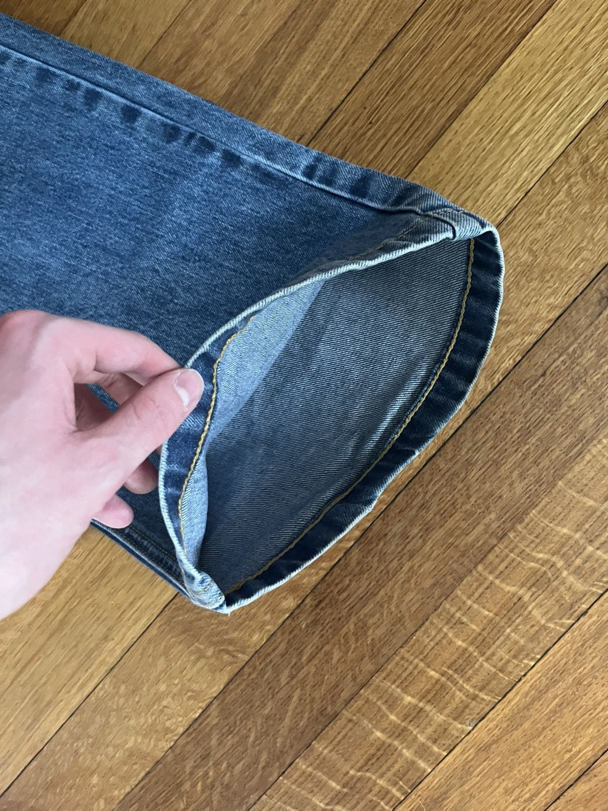 Zara Zara Baggy Dark Washed Jeans Size US 28 / EU 44 - 3 Thumbnail