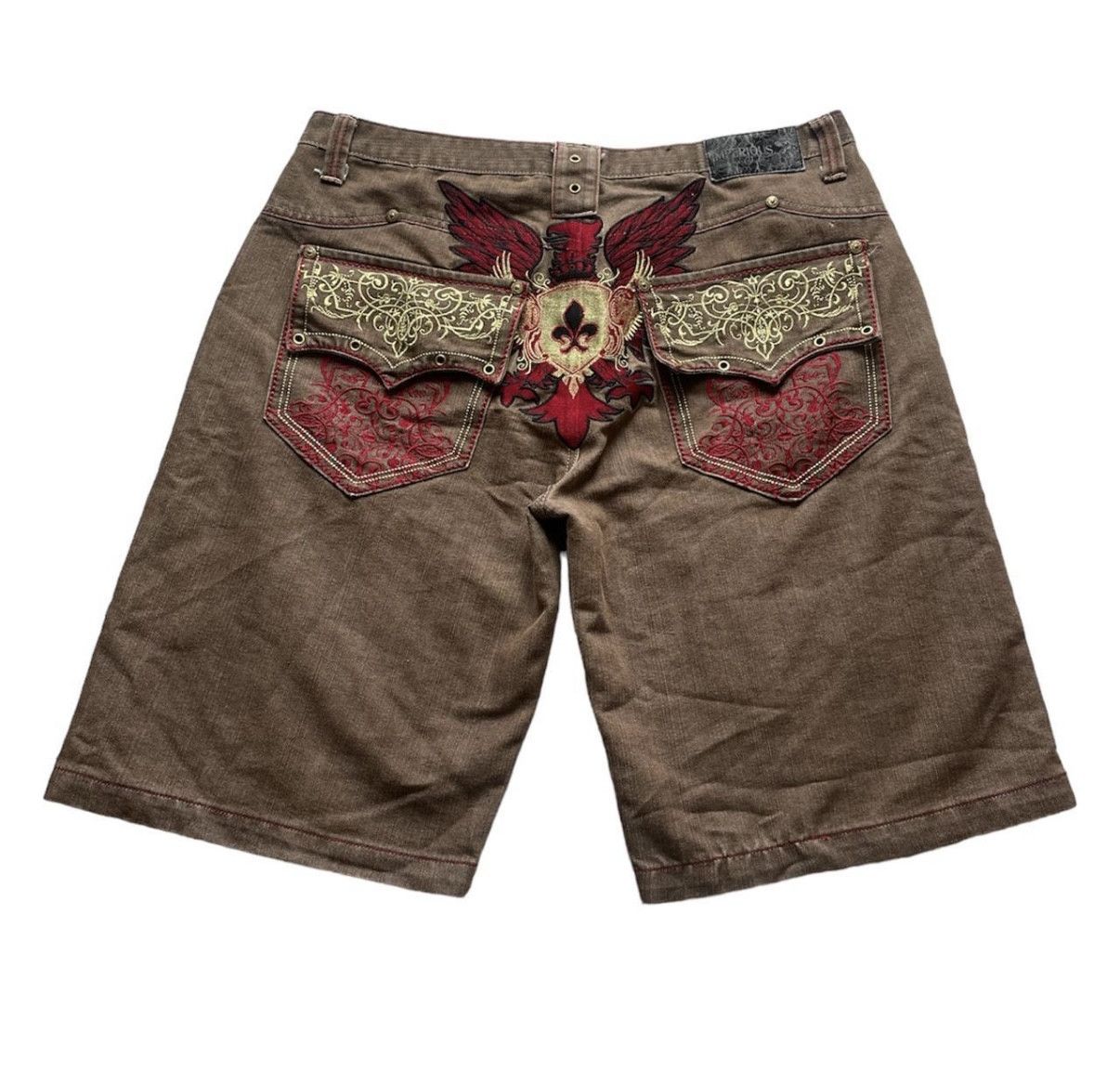 Affliction × Imperious Rare Delf Imperious Denim Jorts Size US 40 / EU 56 - 1 Thumbnail