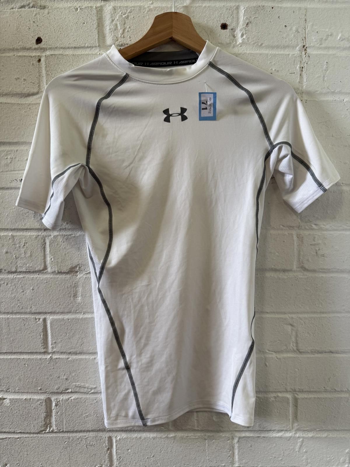 Under Armour Under Armour Men's Compression HeatGear T-Shirt White Size S Size US S / EU 44-46 / 1 - 2 Thumbnail