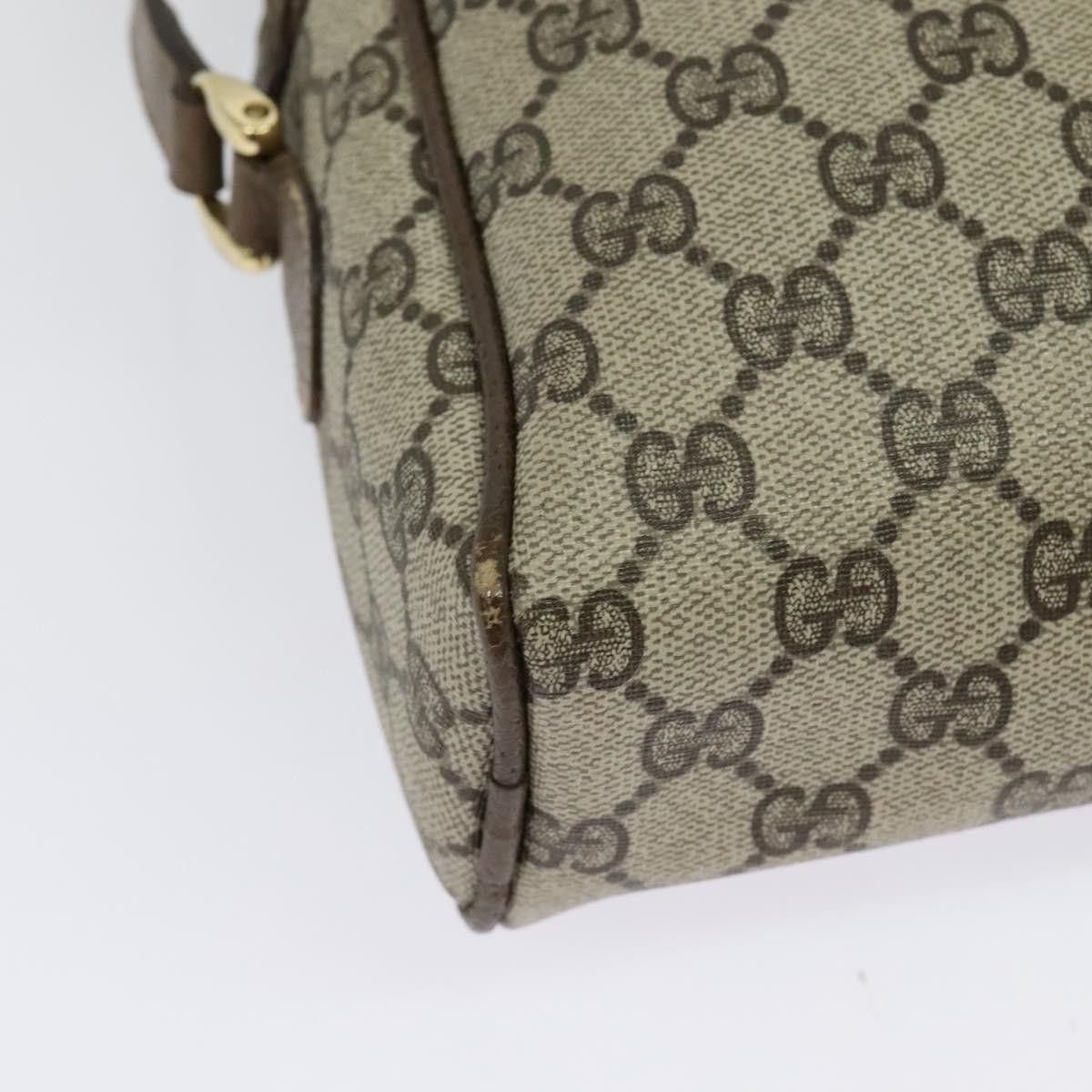 Gucci GUCCI GG Supreme Web Sherry Line Shoulder Bag Pvc Beige Size ONE SIZE - 12 Thumbnail