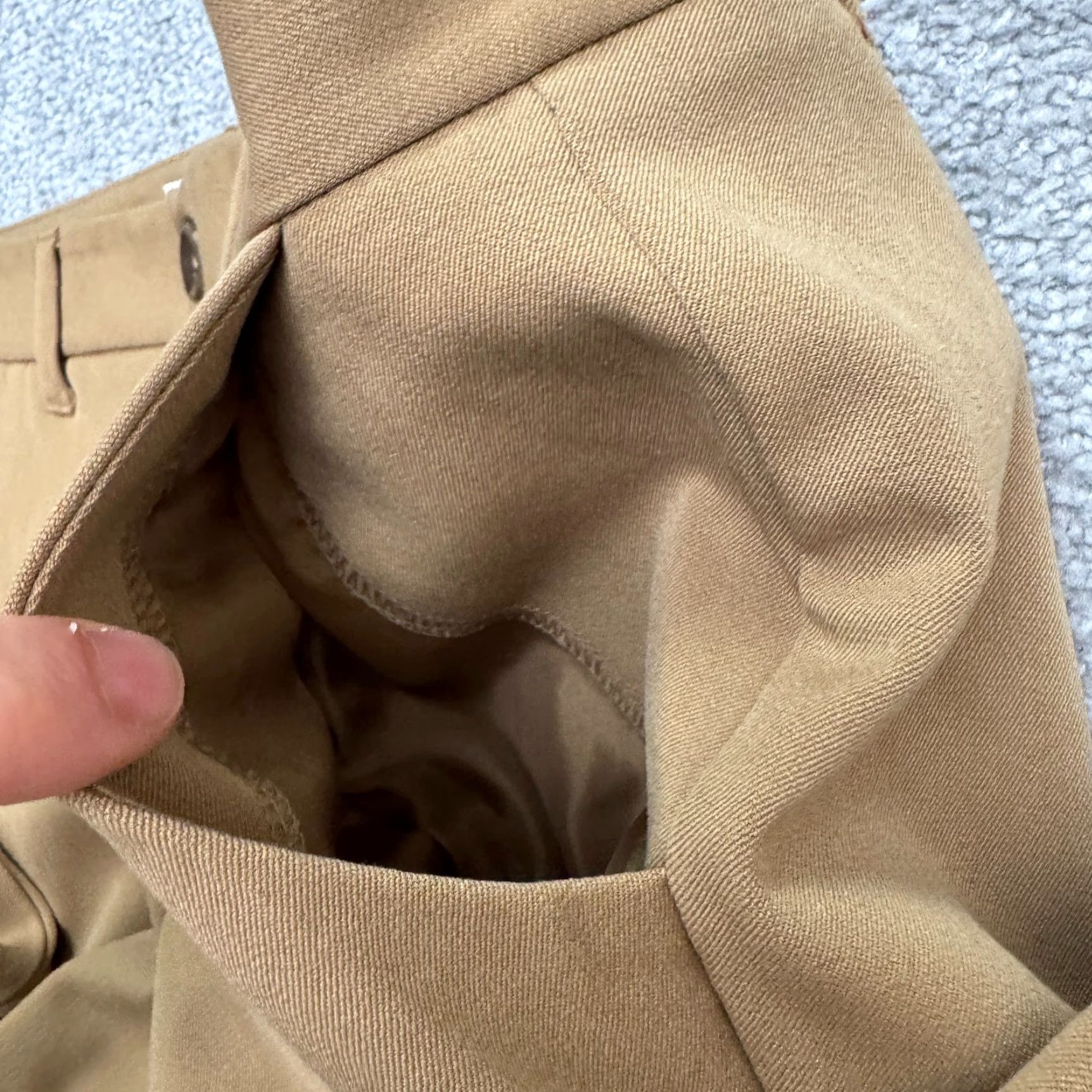 Old Navy Old Navy Womens 4 Khaki Brown Mid Rise Cuffed Straight Leg Ankle Pants Size 27" / US 4 / IT 40 - 5 Thumbnail