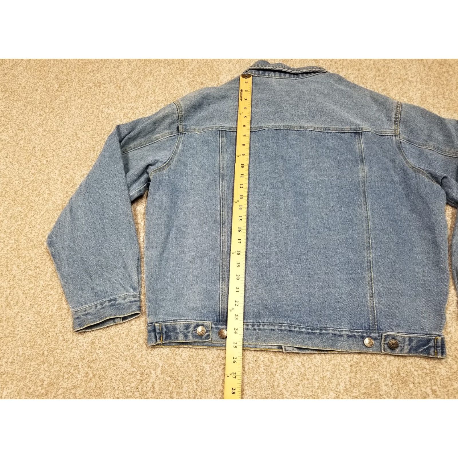 Vintage VINTAGE Most Wanted Denim Jacket Mens L Blue Long Sleeve Trucker Workwear Casual Size US L / EU 52-54 / 3 - 7 Thumbnail