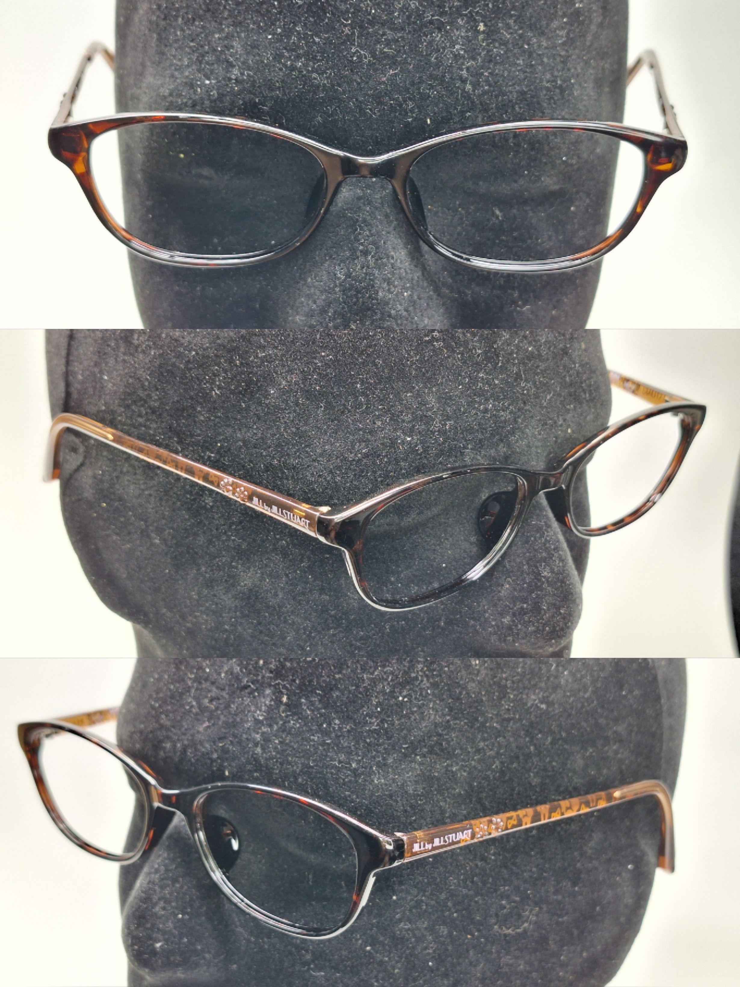 Jil Stuart Jill by Jillstuart 02-0030 Tortoise Eyeglass Frame Y2K Size ONE SIZE - 8 Thumbnail