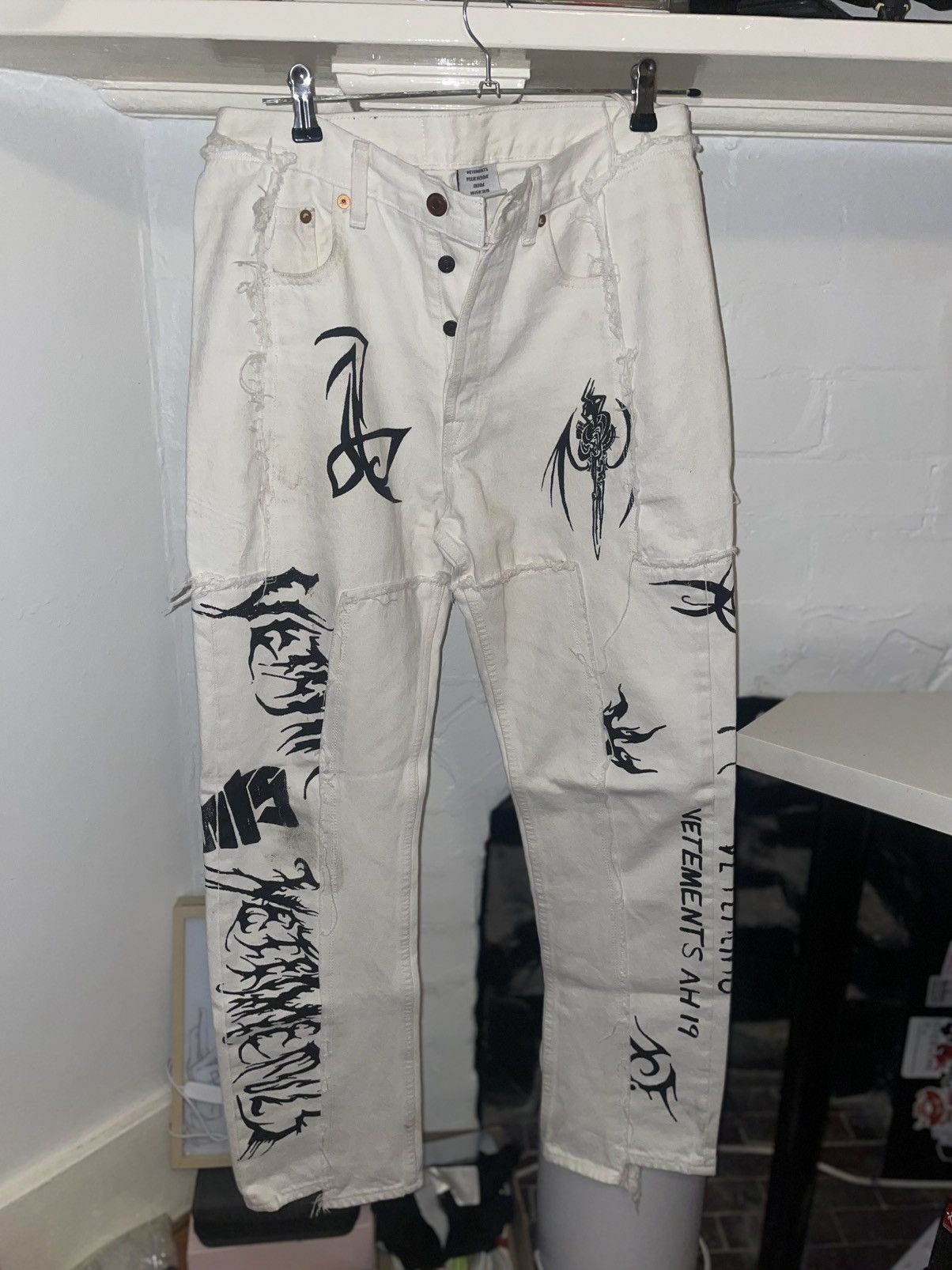 Vetements Vetements x levis tribal denim Size US 30 / EU 46 - 1 Thumbnail