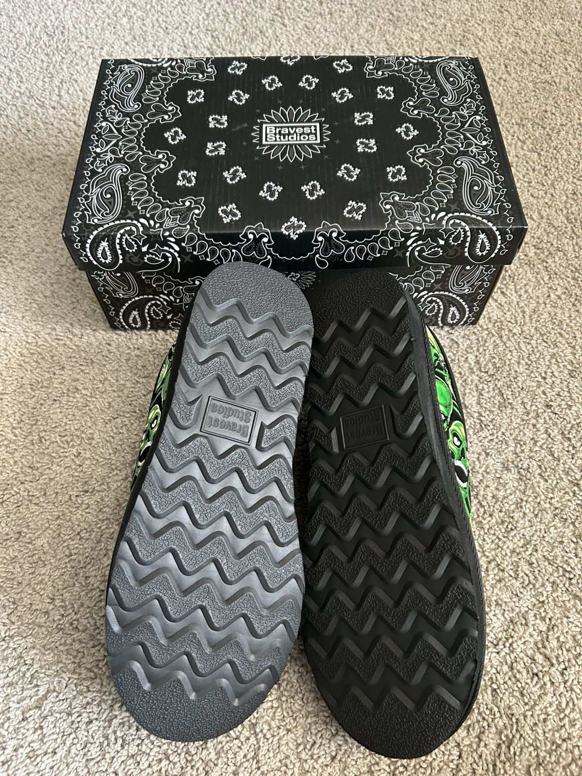 Bravest Studios Bravest Studios Skull Slippers Size 8 Size US 8 / EU 41 - 6 Thumbnail