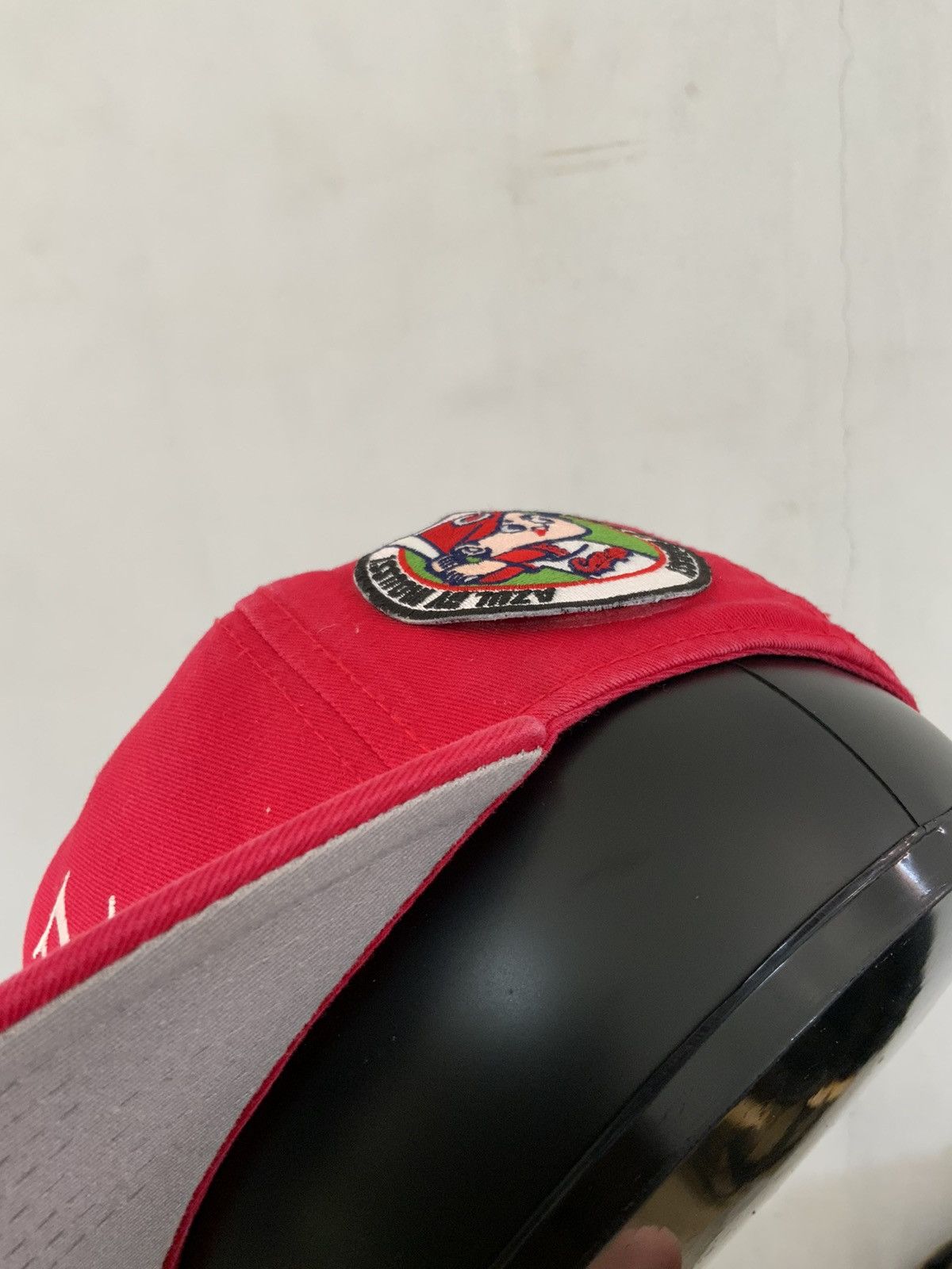 Japanese Brand AZUL by Moussy Otto Red Fade Hat Size ONE SIZE - 9 Thumbnail