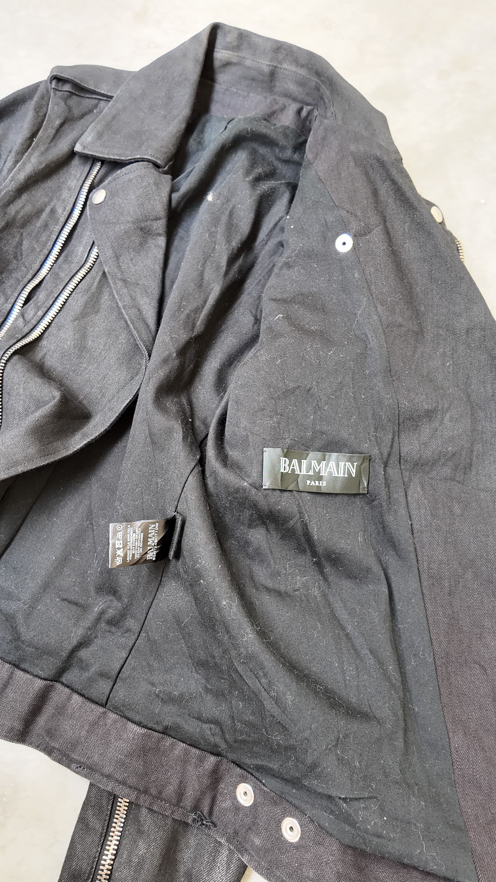 Balmain Balmain Motor jacket 2015 Size US S / EU 44-46 / 1 - 3 Thumbnail