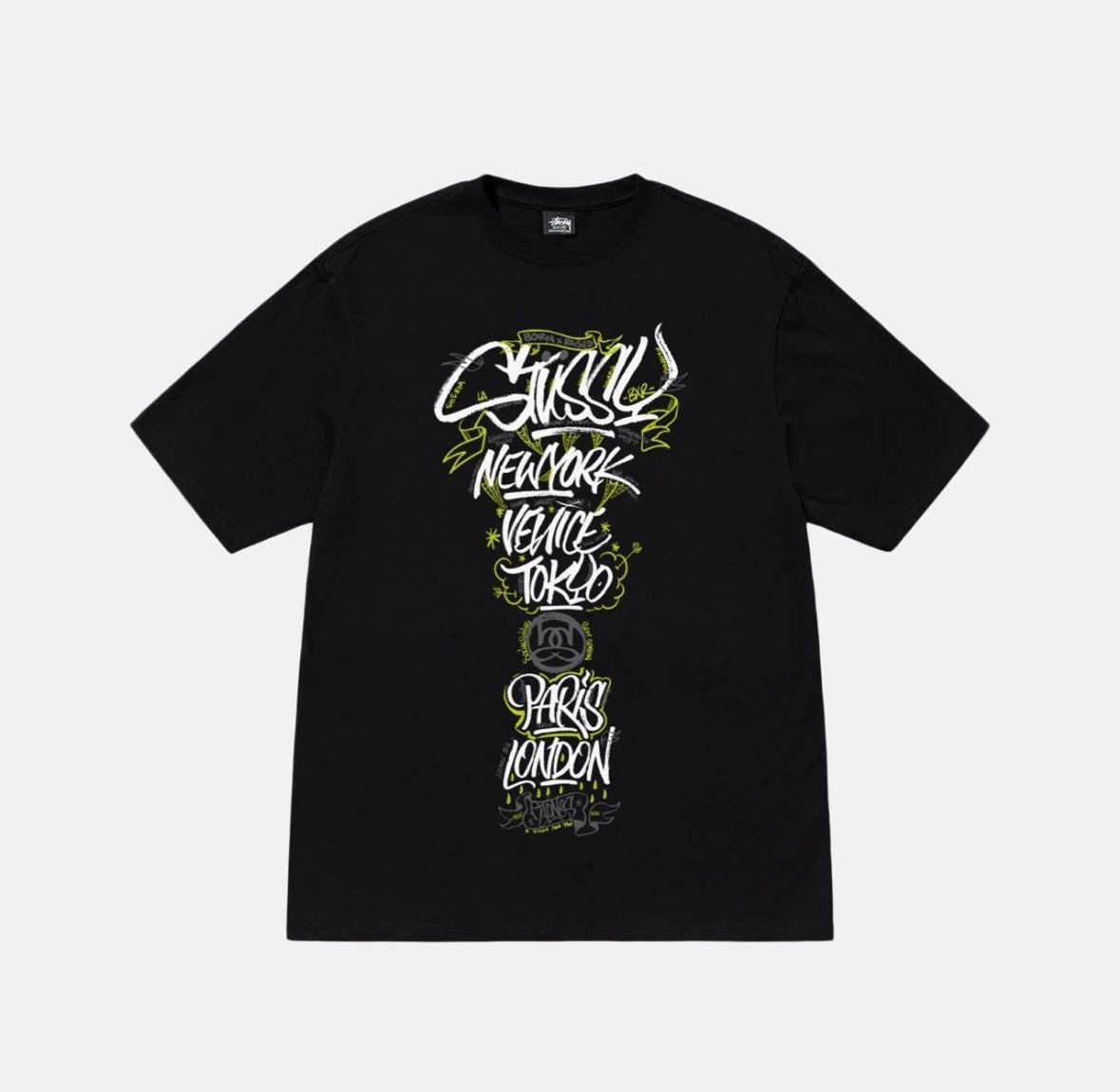 Born X Raised × Stussy Born x Raised & Stussy collab handwriting tee Size US L / EU 52-54 / 3 - 1 Thumbnail