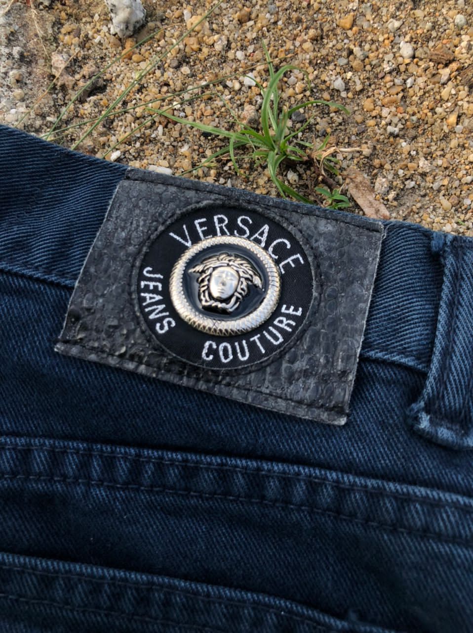 Versace Jeans Couture × Vintage Vintage Versace Jeans Couture Blue Denim Jeans Size US 29 - 7 Thumbnail