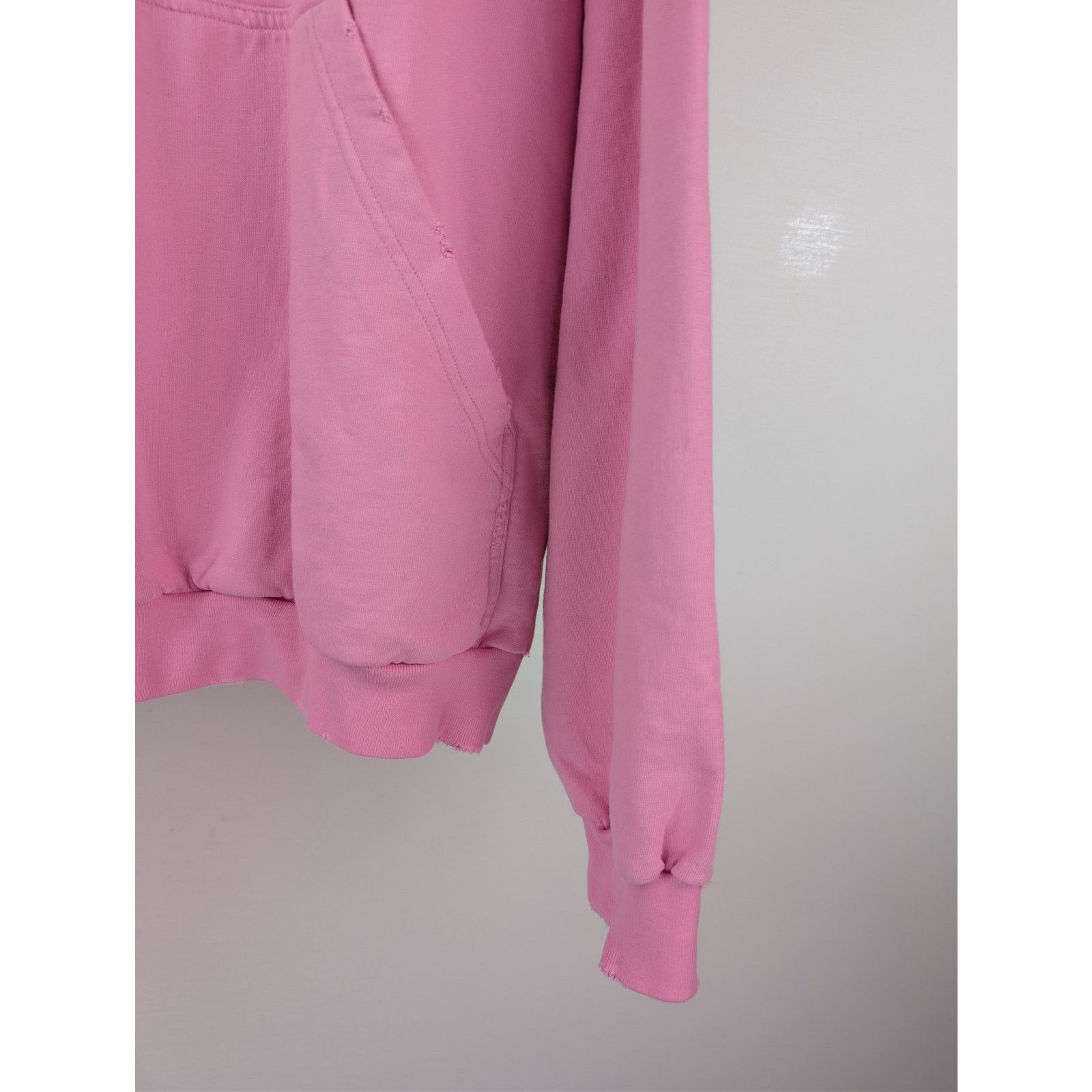 Balenciaga o1rshd1 Hand Drawn BB Icon Moll Boucle Large Fit Hoodie Pink Size US XL / EU 56 / 4 - 5 Thumbnail