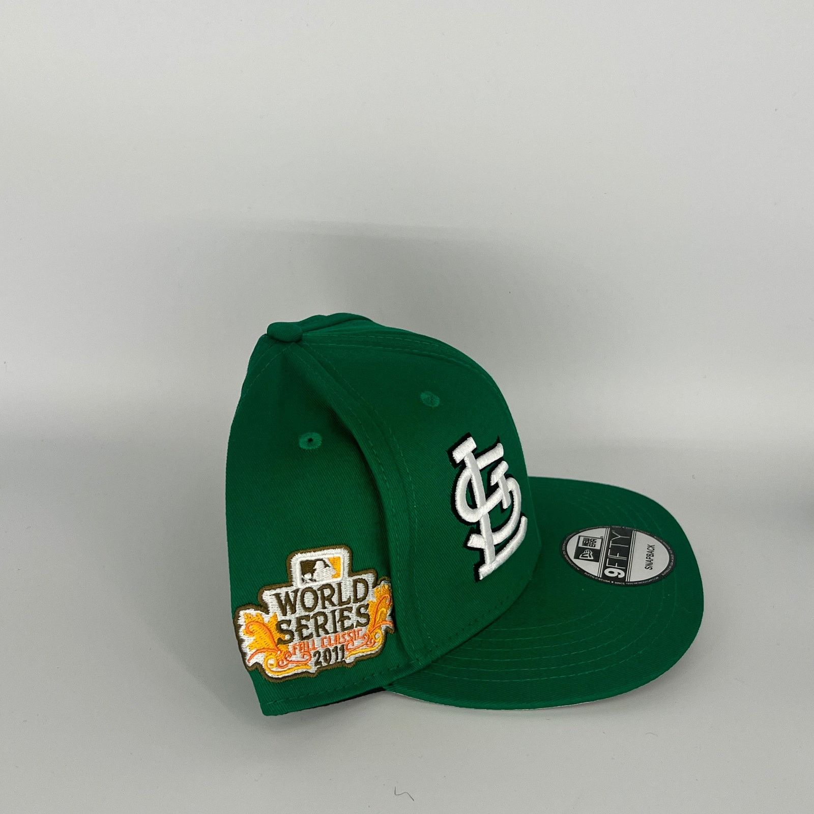 New Era Green St. Louis Cardinals 2011 World Series 100th Anniv Size ONE SIZE - 3 Thumbnail