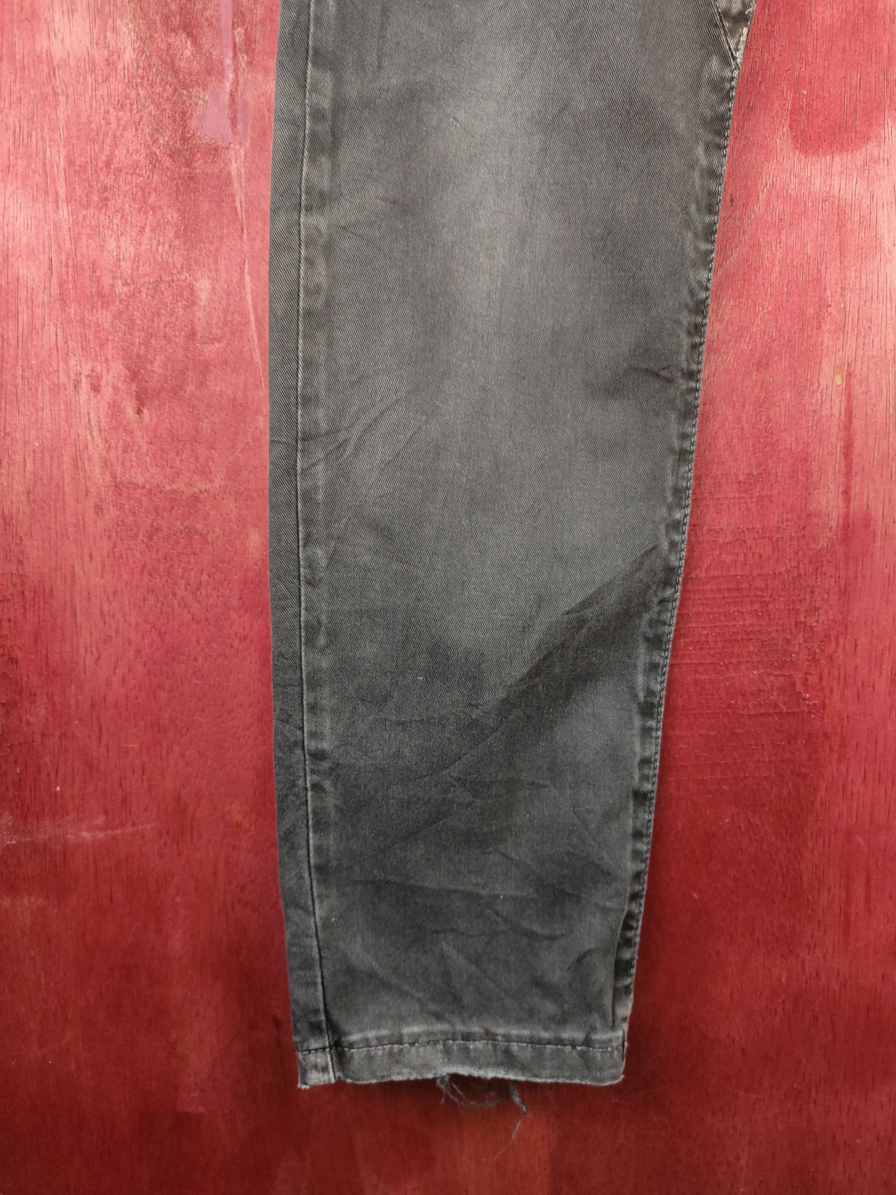 Vision Streetwear Vintage Please Black Faded Trousers Pants N#S22 Size US 32 / EU 48 - 4 Thumbnail