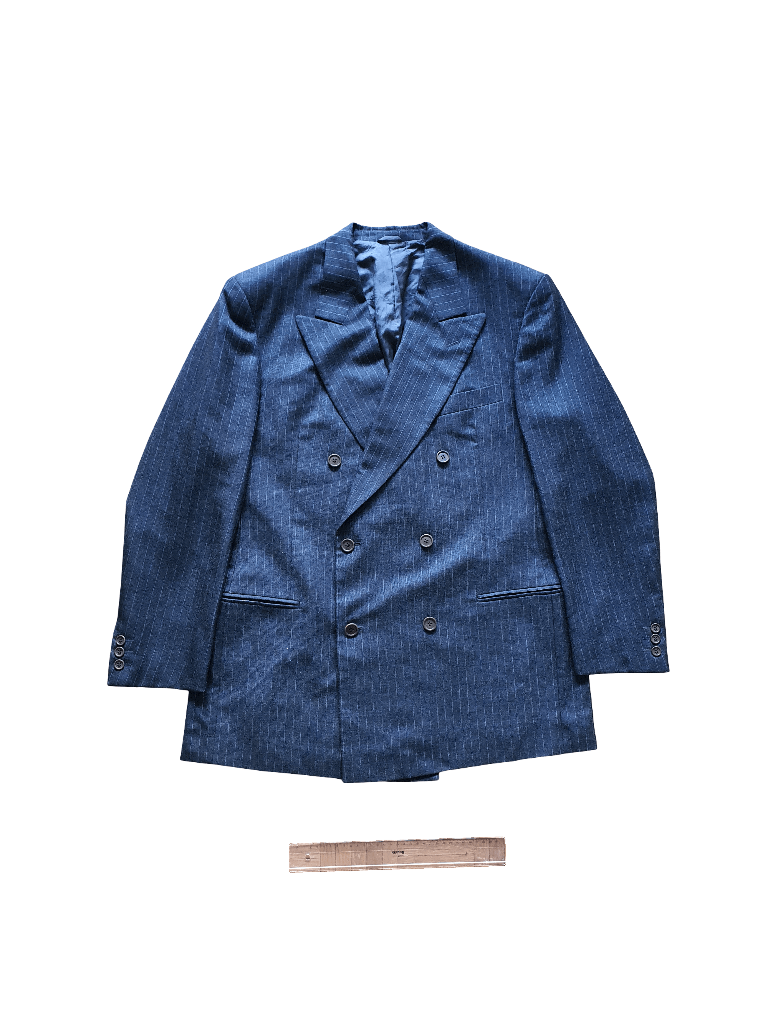 Giorgio Armani Suit Jacket - CLASSICO (vintage Black Label) - 100% cashmere Size 44R - 1 Thumbnail
