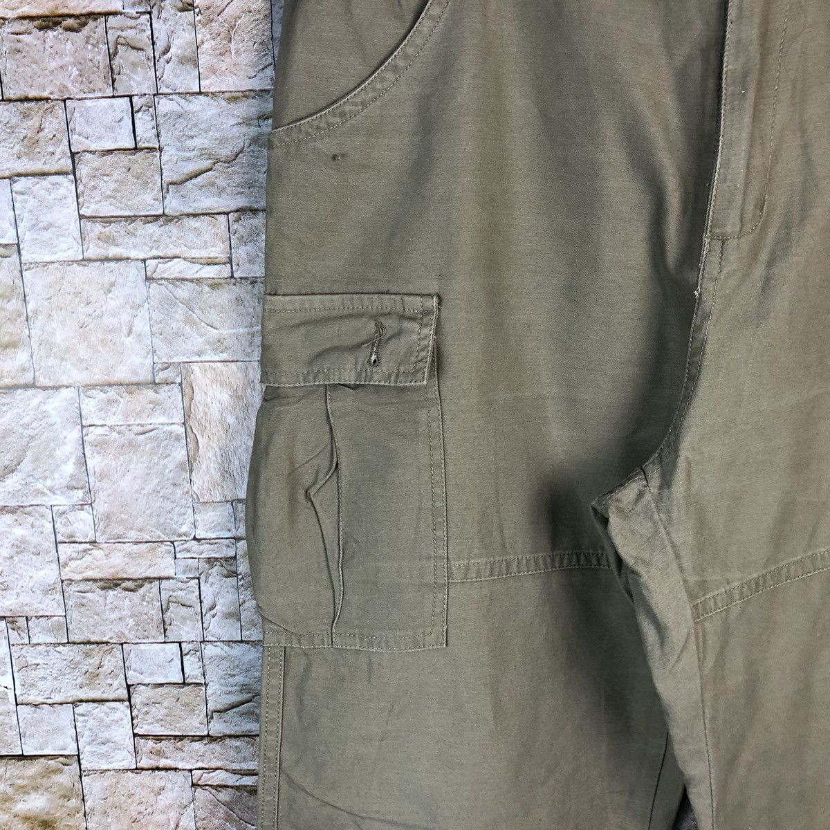 Japanese Brand Fullile Green utility tactical Cargo Multipocket Pants #A648 Size US 34 / EU 50 - 10 Thumbnail
