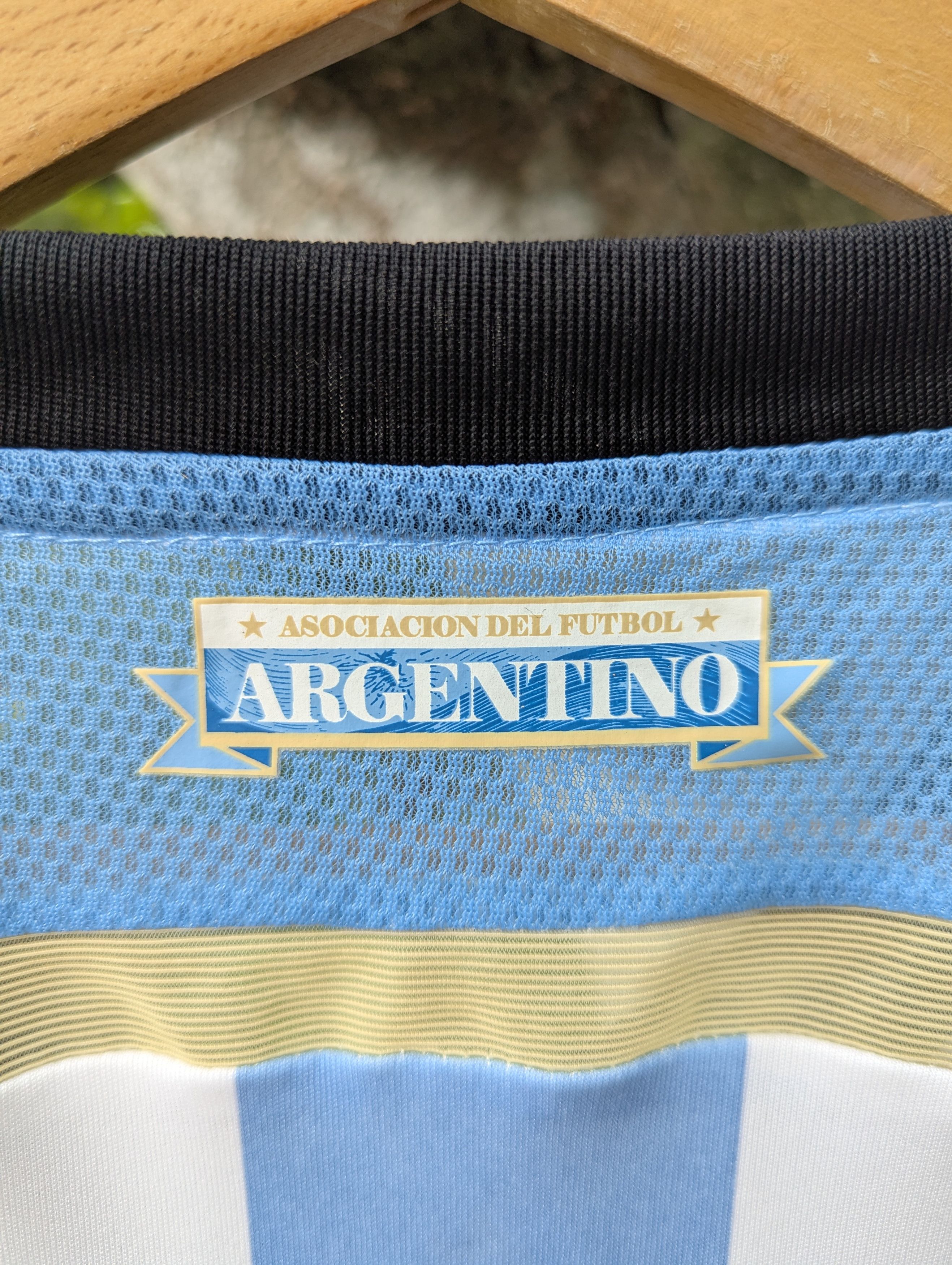 Adidas Adidas Argentina 2014-15 Home Football Jersey Shirt Size US M / EU 48-50 / 2 - 10 Thumbnail