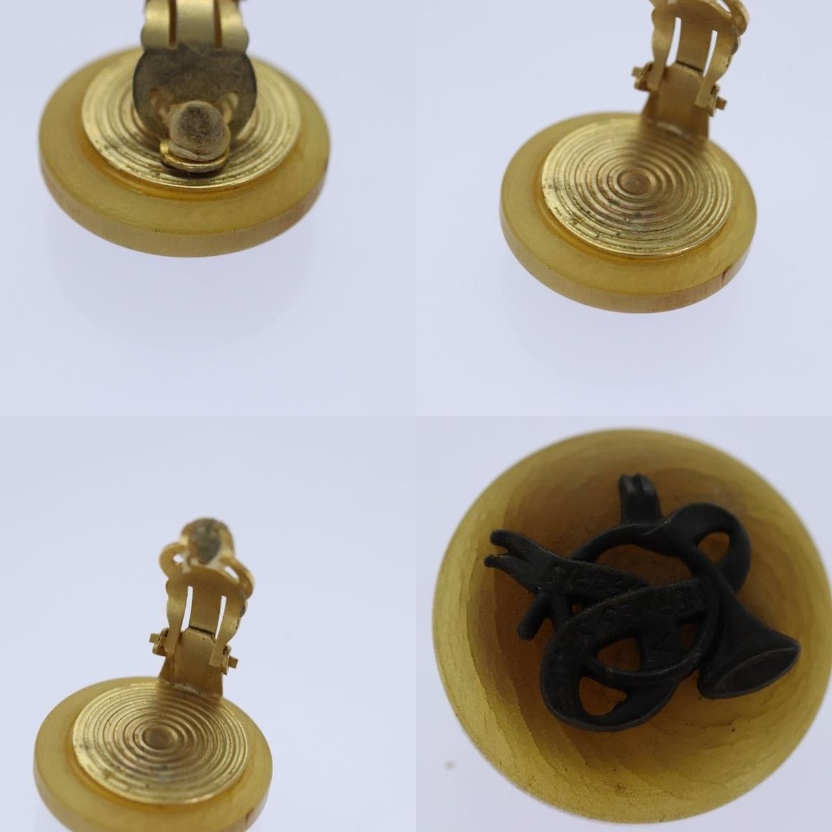 Hermes Hermes Earring Beige Size ONE SIZE - 4 Thumbnail