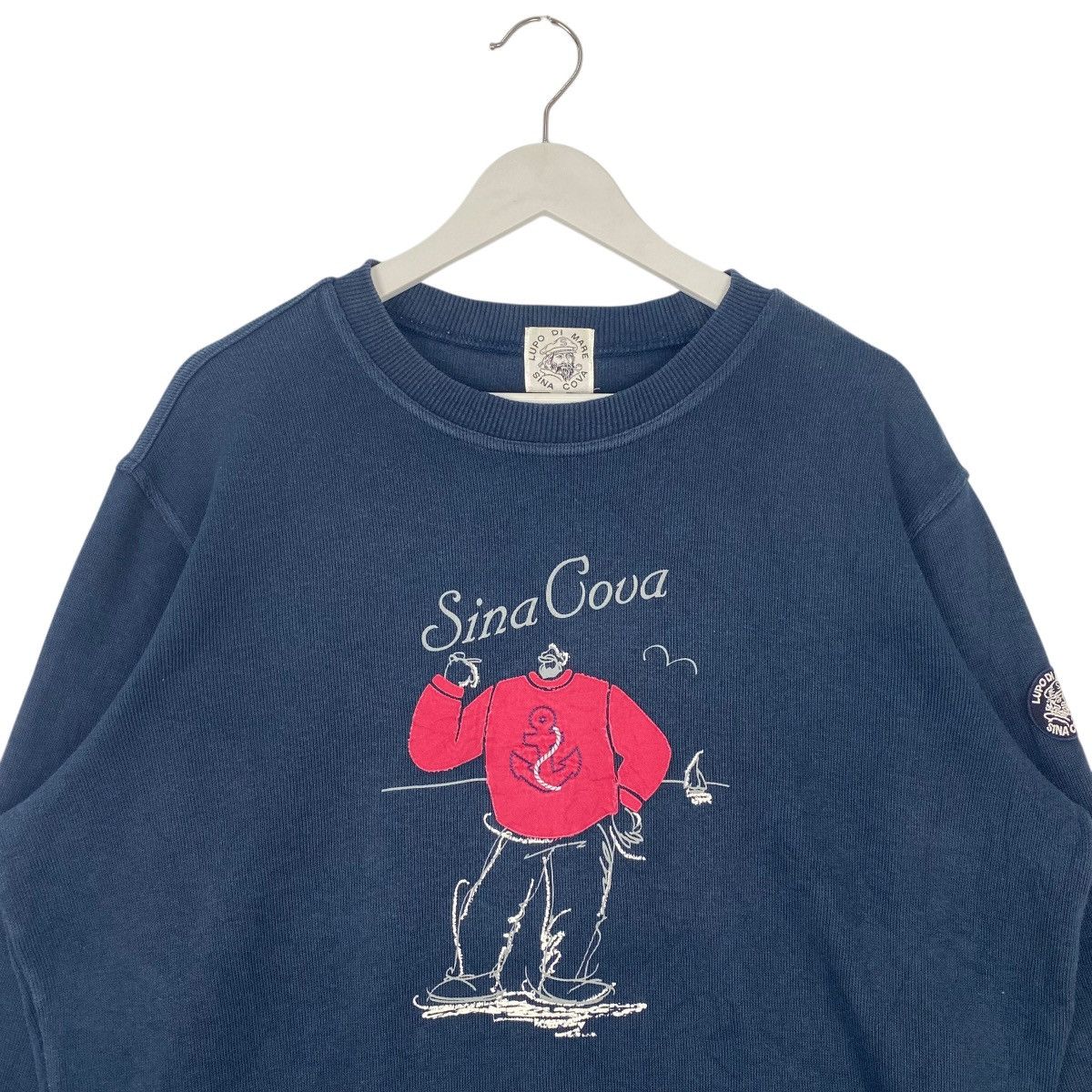 Other Vintage Lupo Di Mare Sina Covs Sweatshirt Crewneck Big Logo Size US L / EU 52-54 / 3 - 4 Thumbnail
